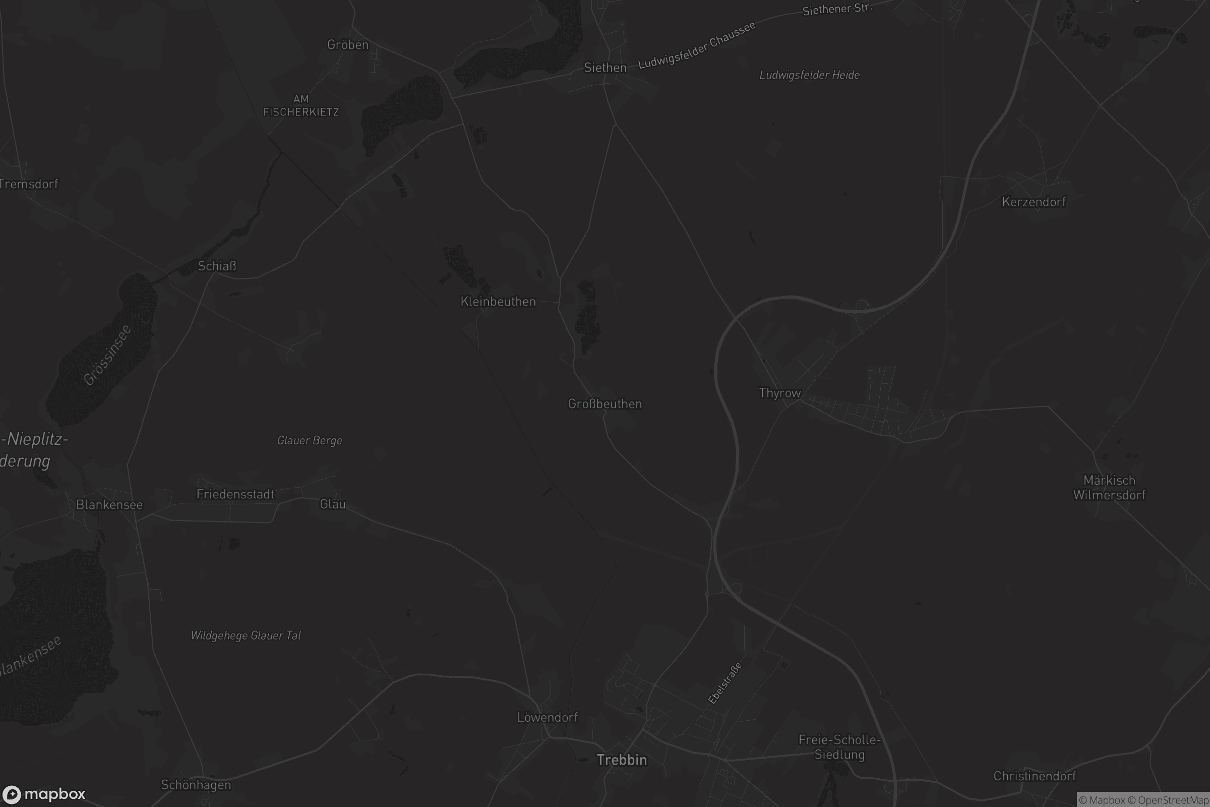 Karte von Großbeuthen