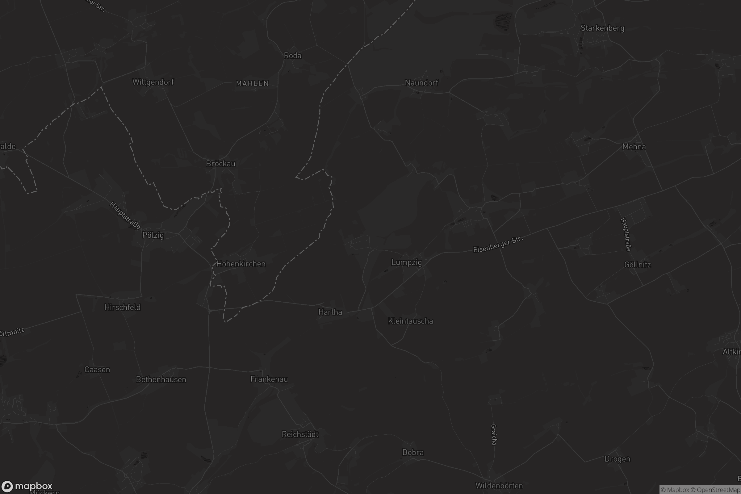 Karte von Großbraunshain