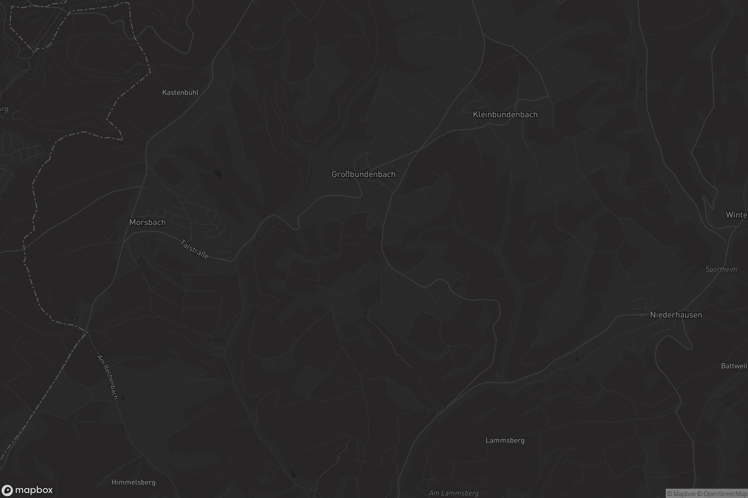 Karte von Großbundenbach