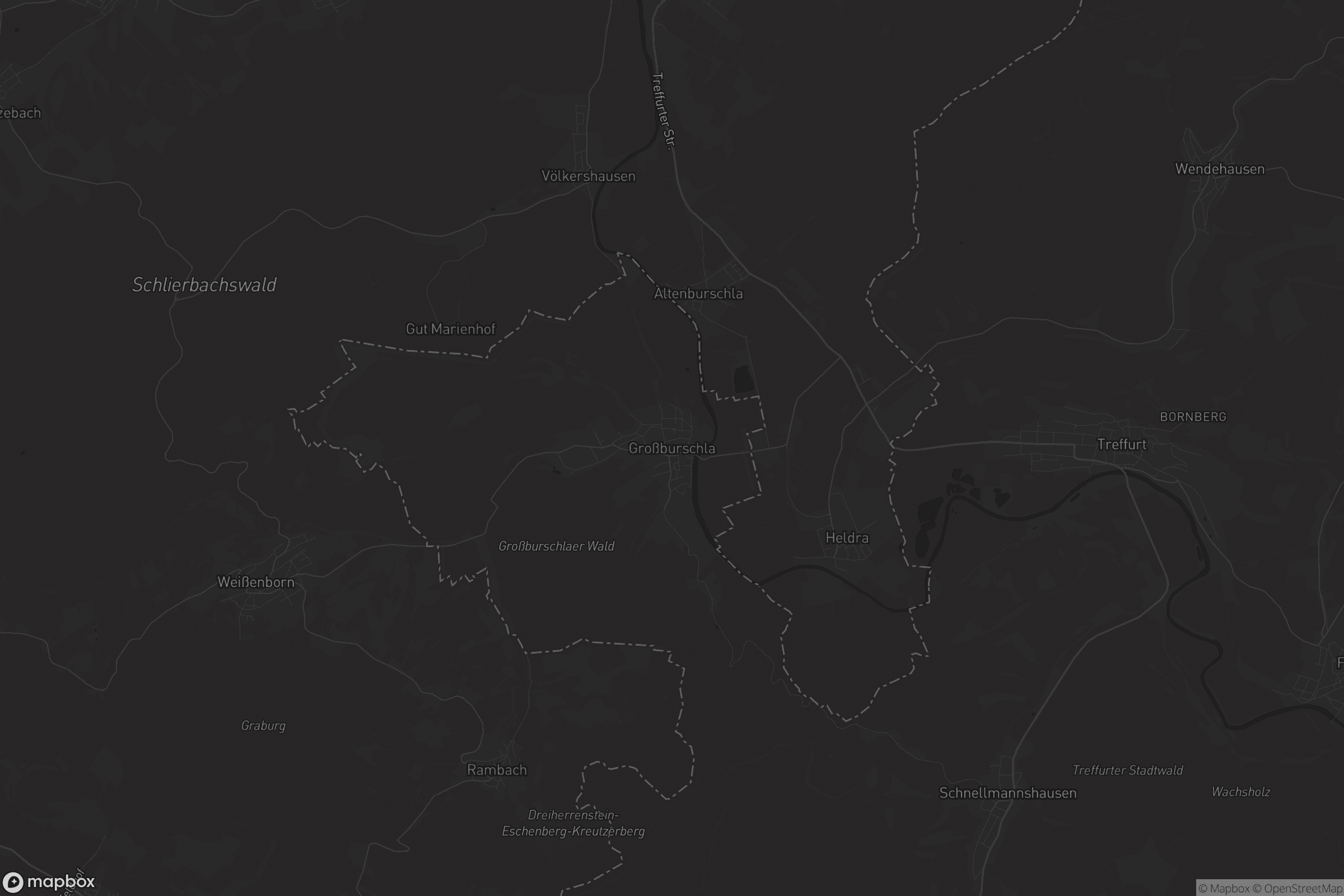 Karte von Großburschla