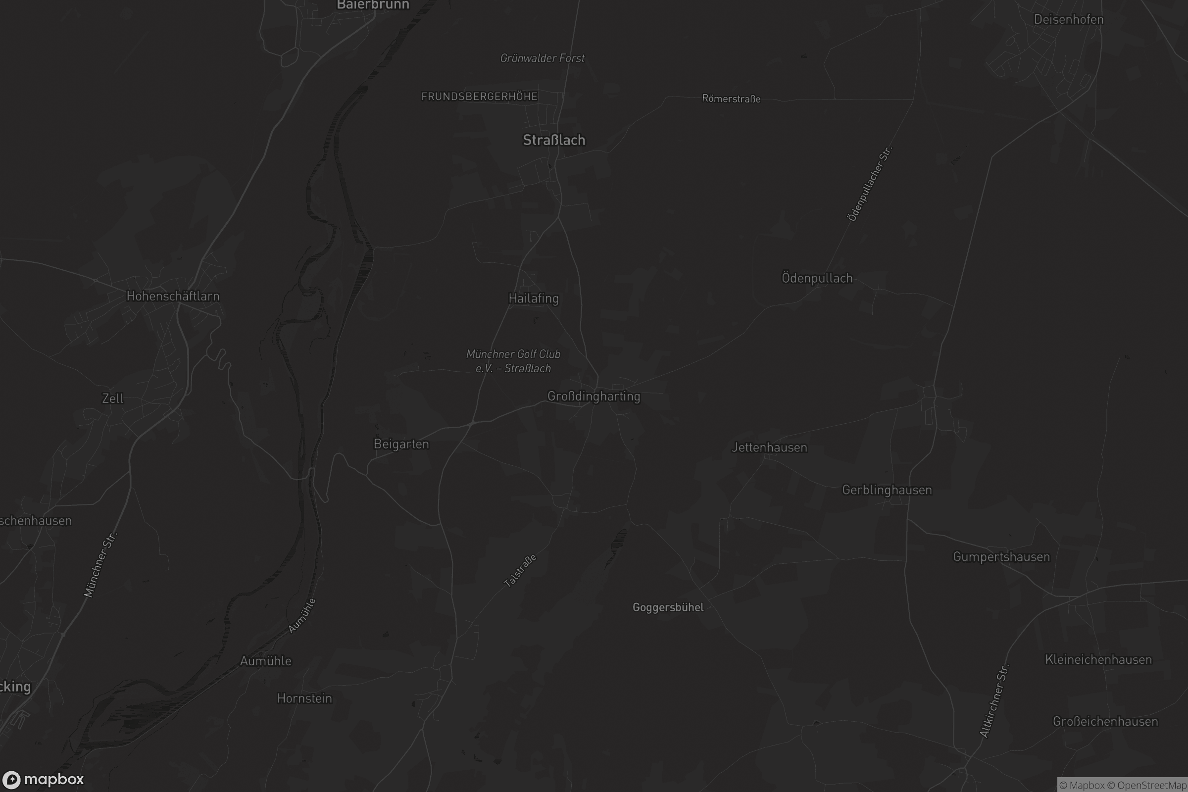 Karte von Großdingharting