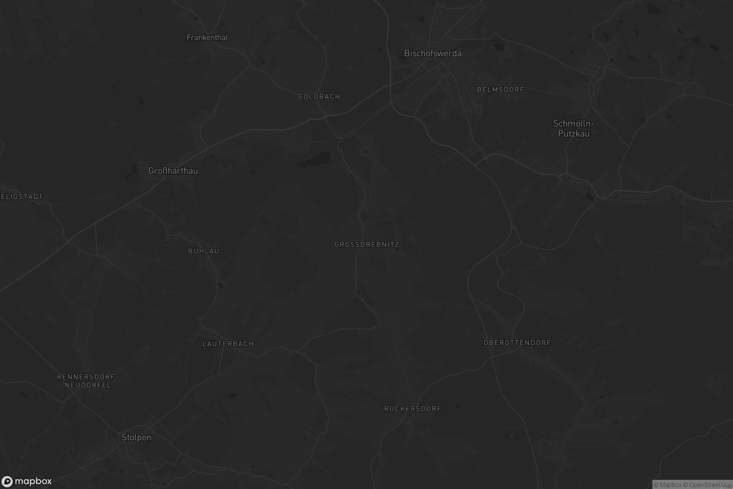 Karte von Großdrebnitz