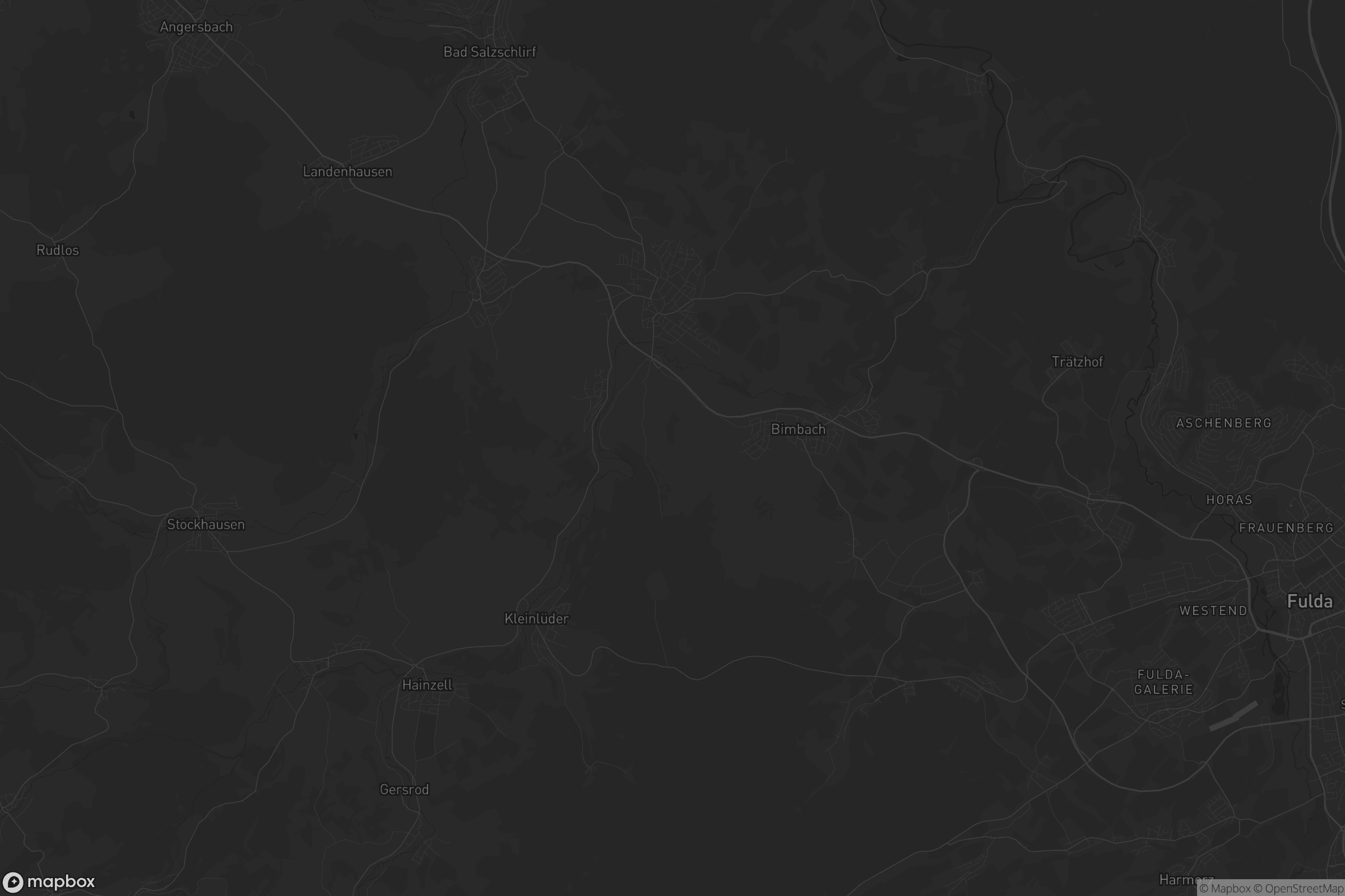 Karte von Großenlüder