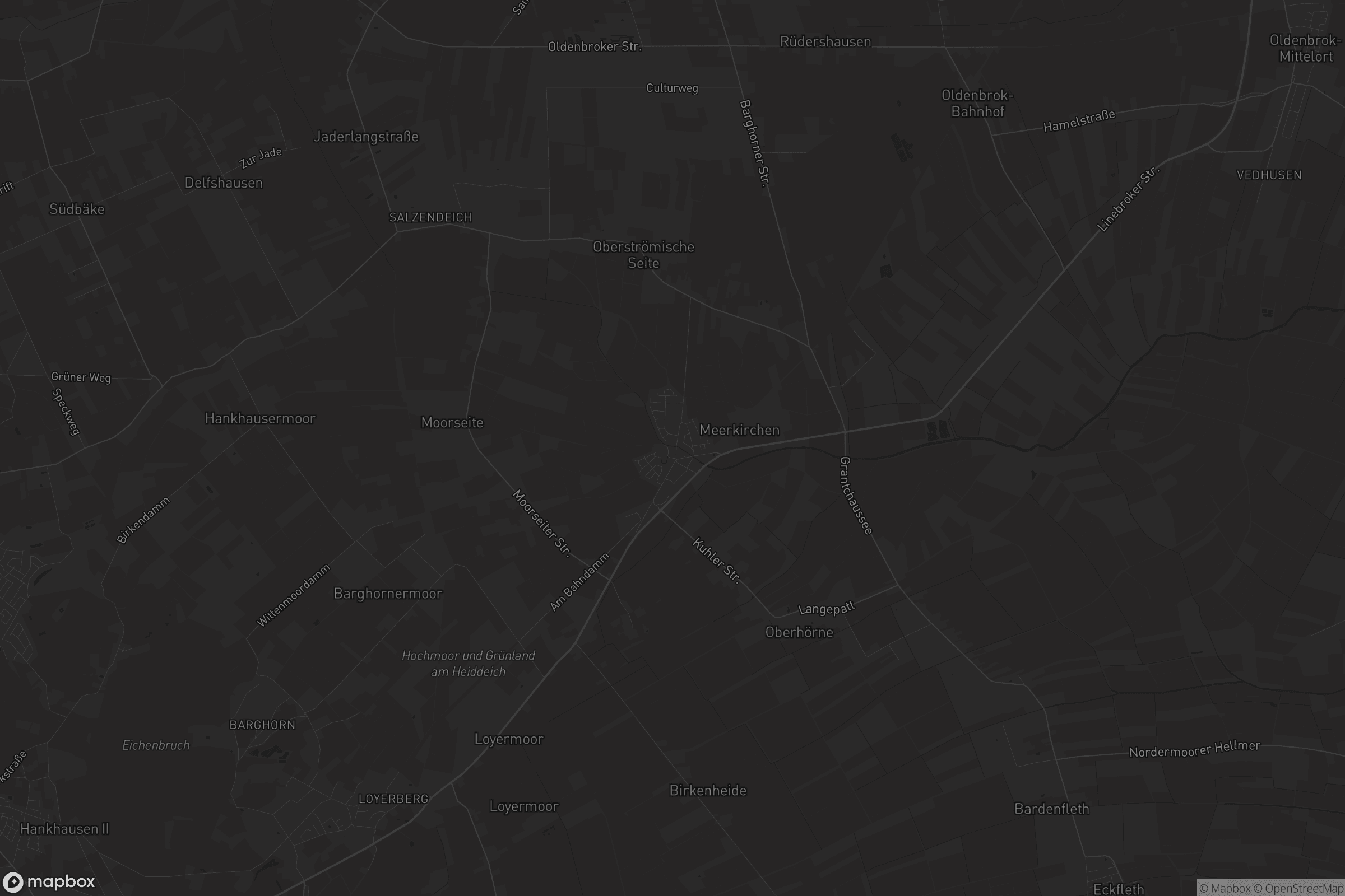 Karte von Großenmeer