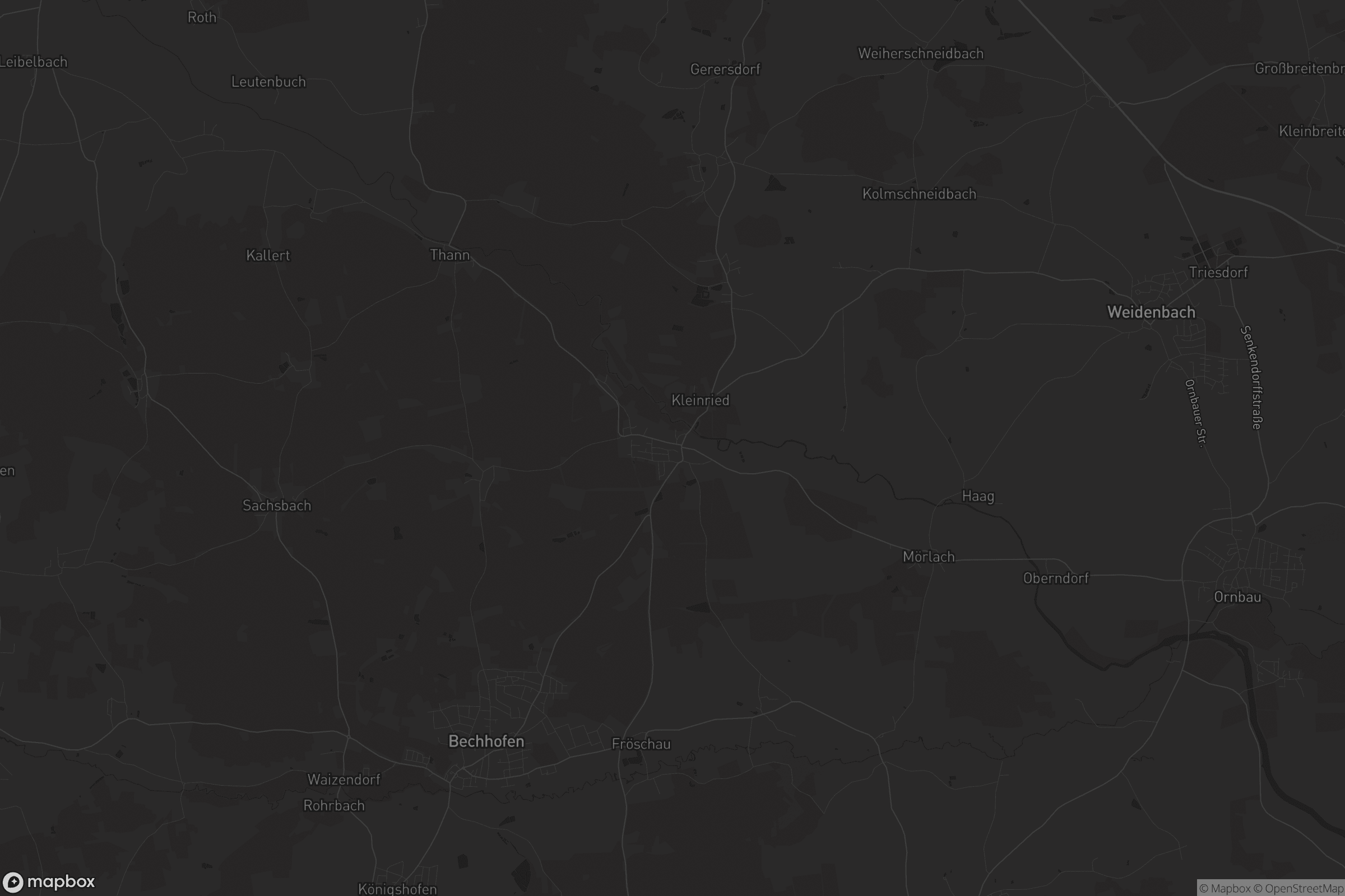 Karte von Großenried