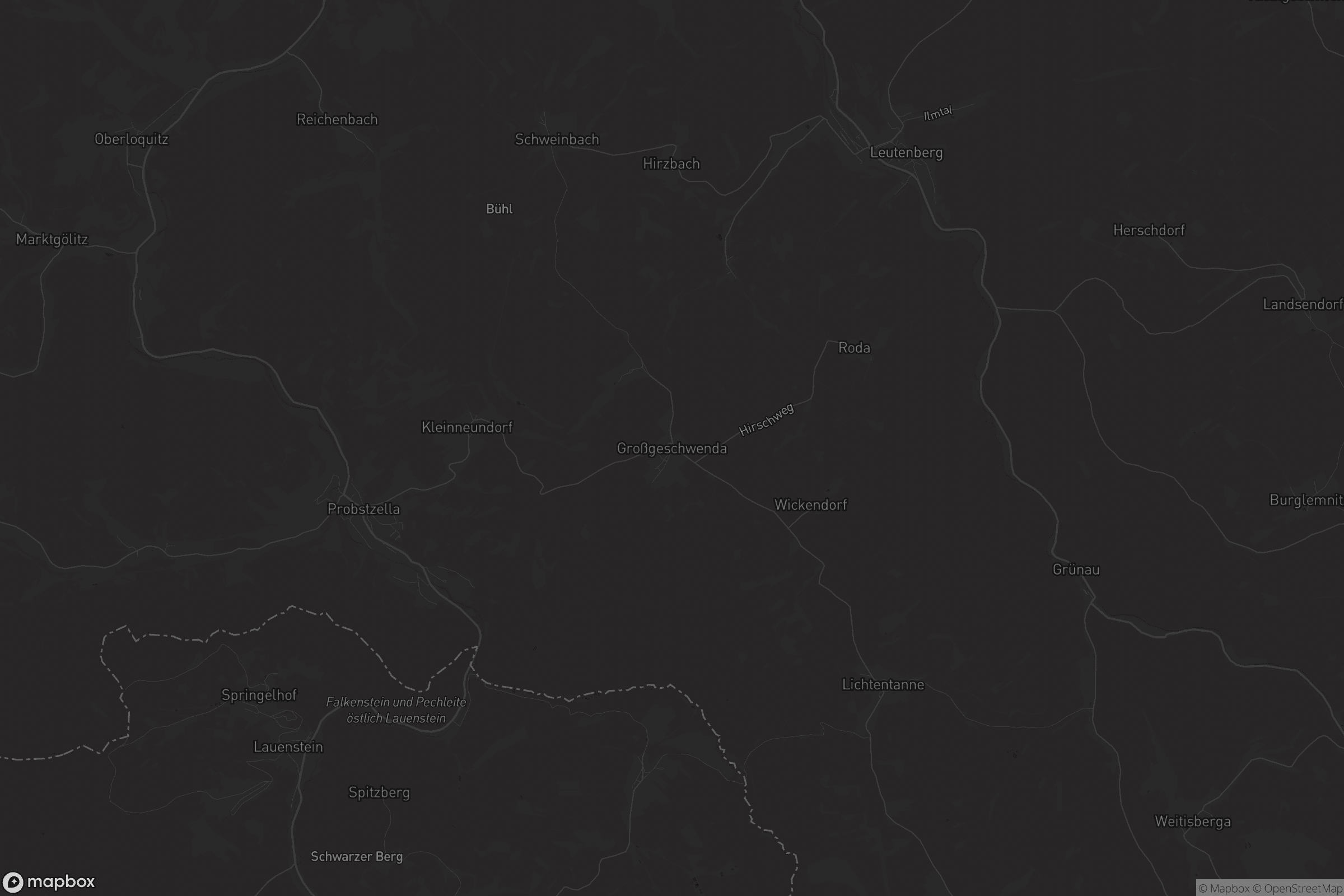 Karte von Großgeschwenda