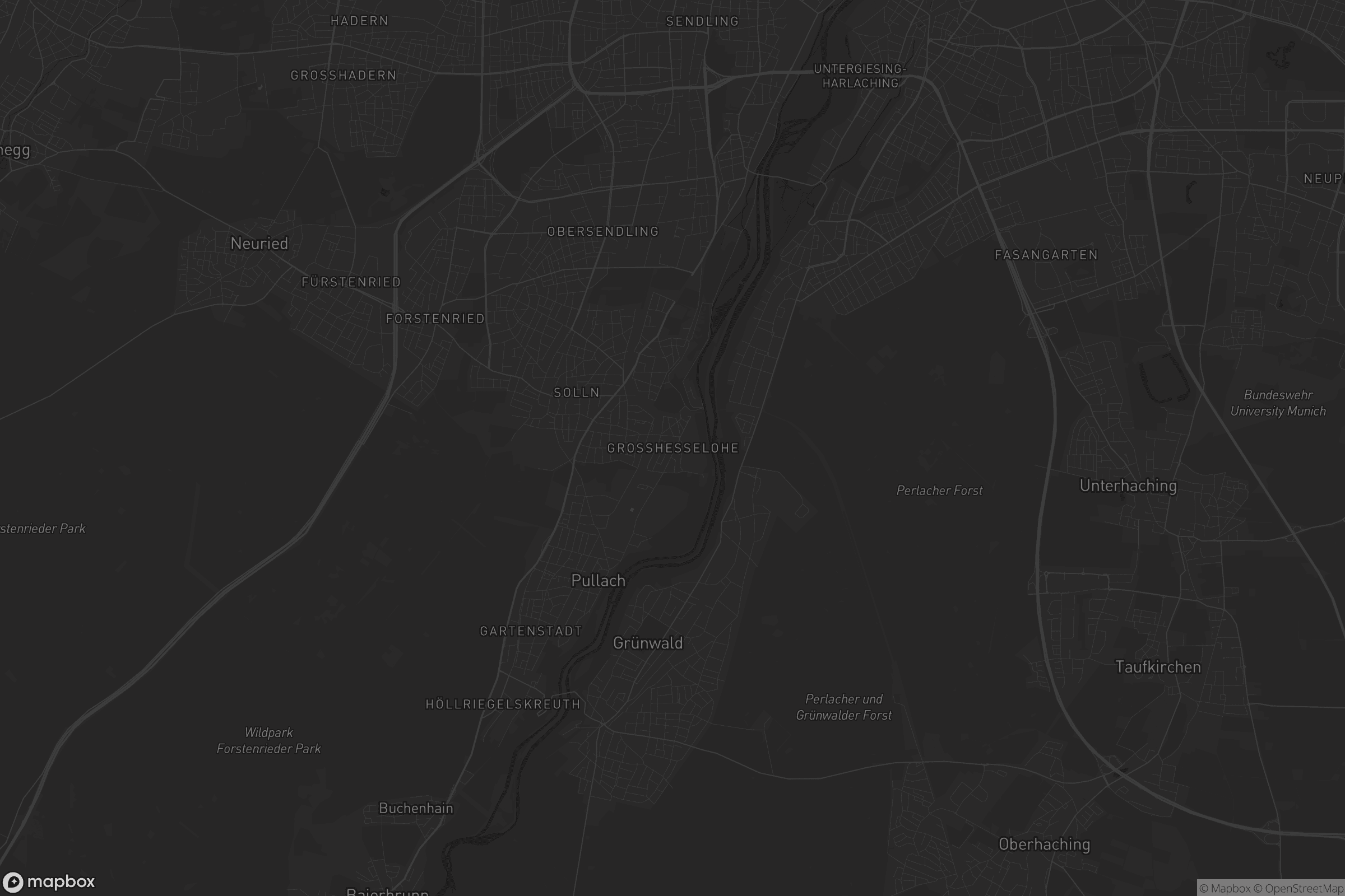 Karte von Großhesselohe