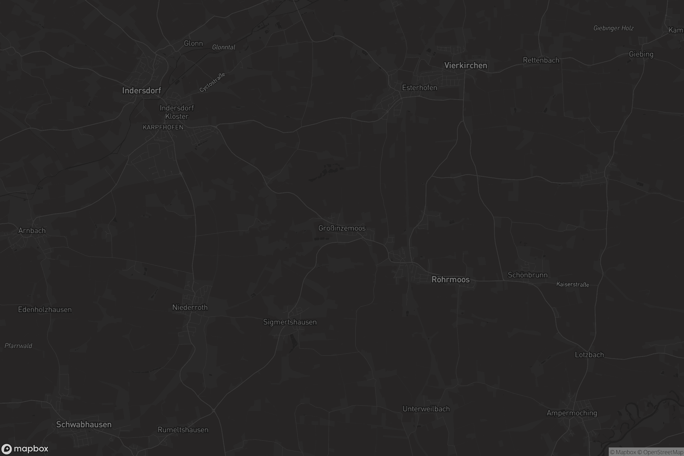 Karte von Großinzemoos