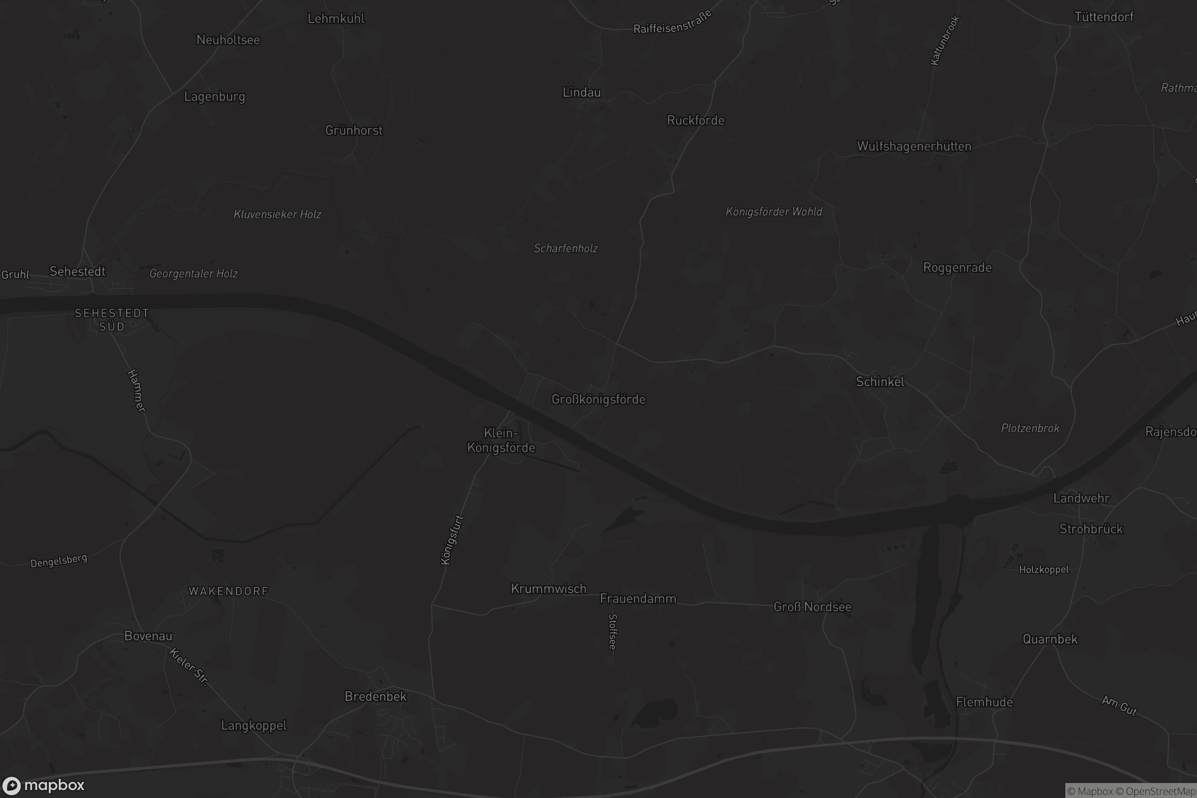 Karte von Großkönigsförde