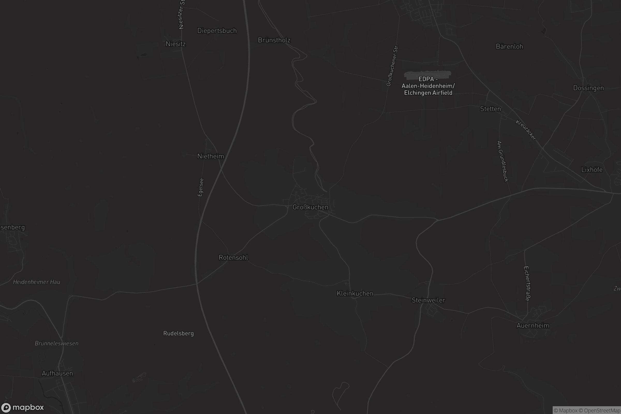 Karte von Großkuchen