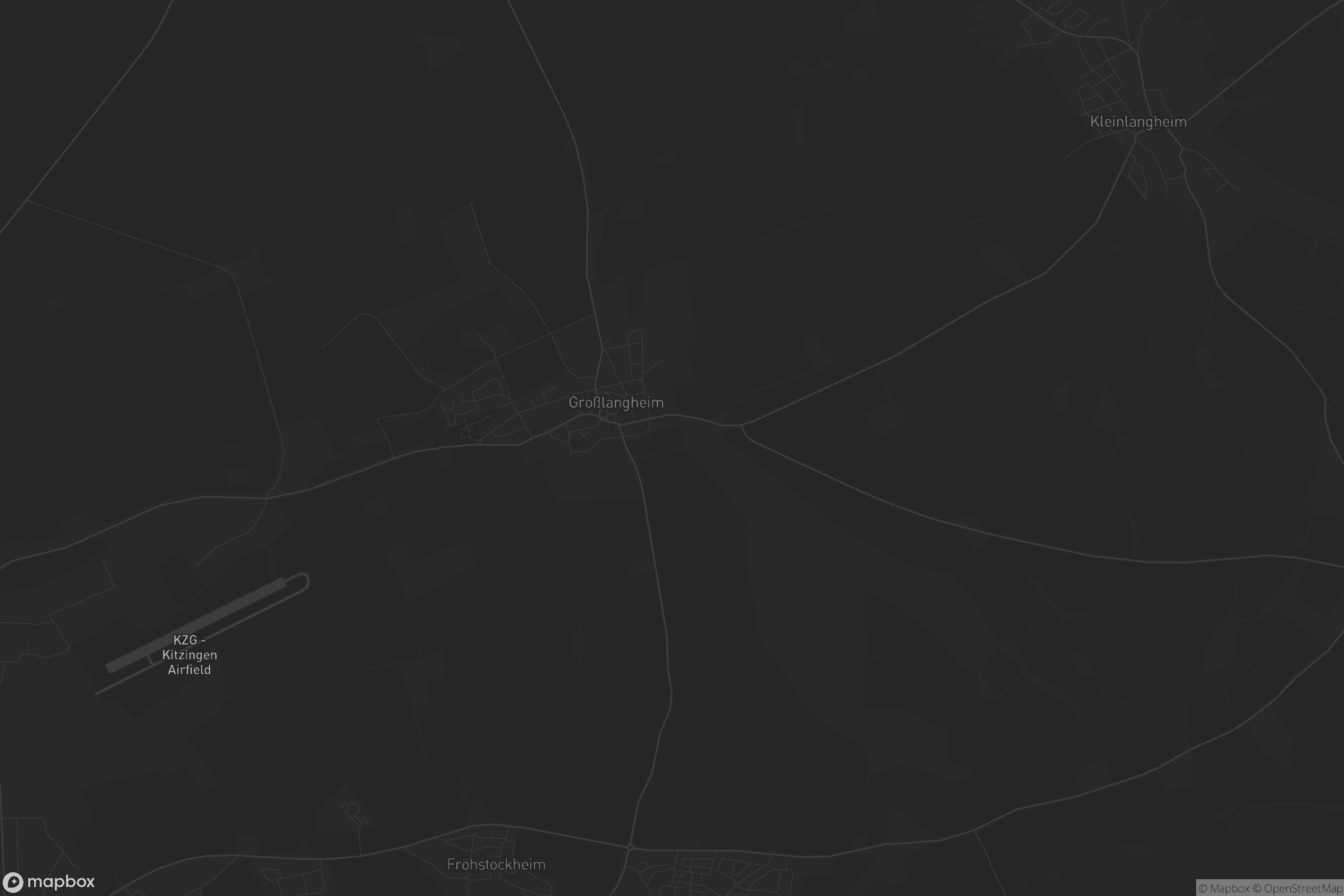 Karte von Großlangheim