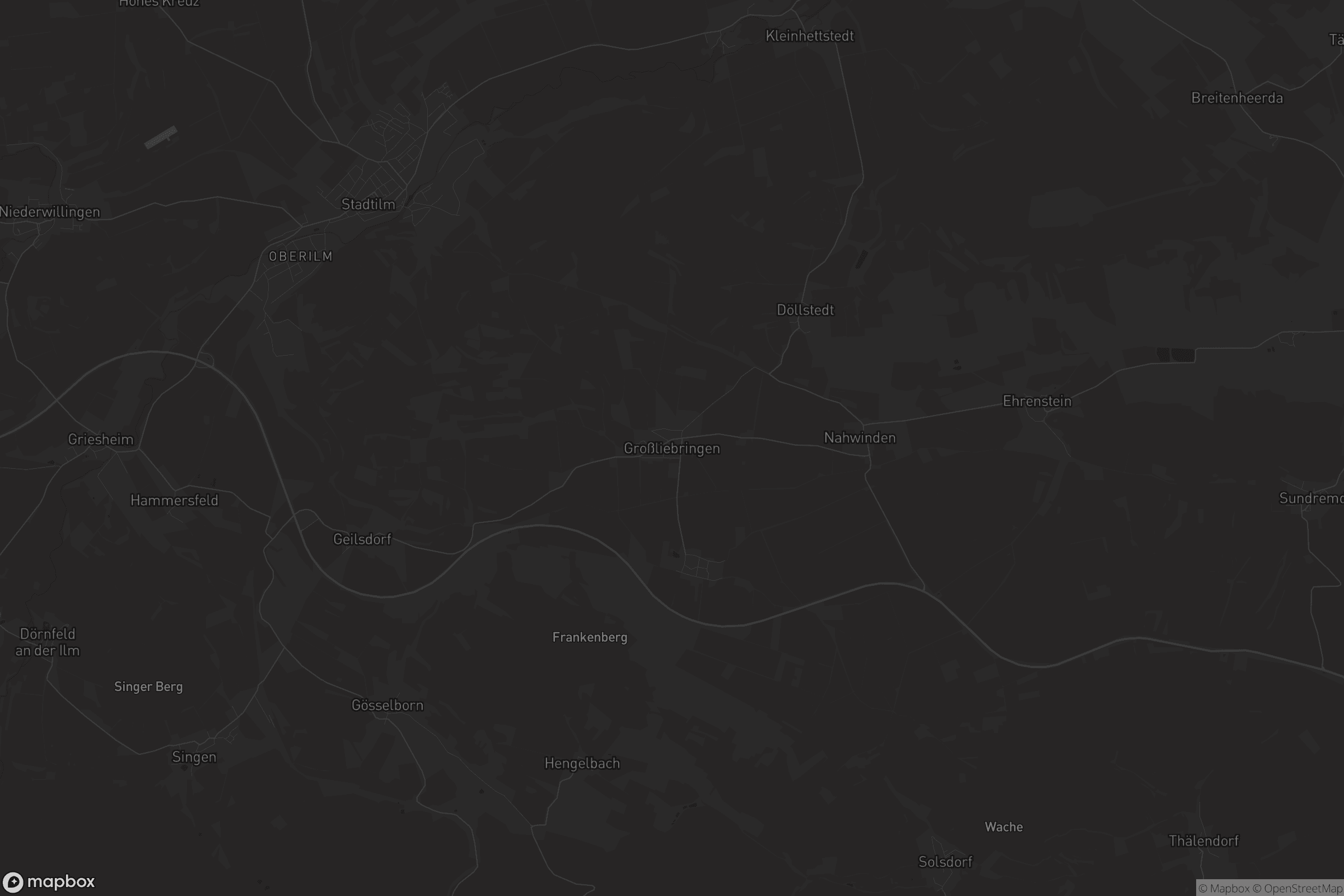 Karte von Großliebringen