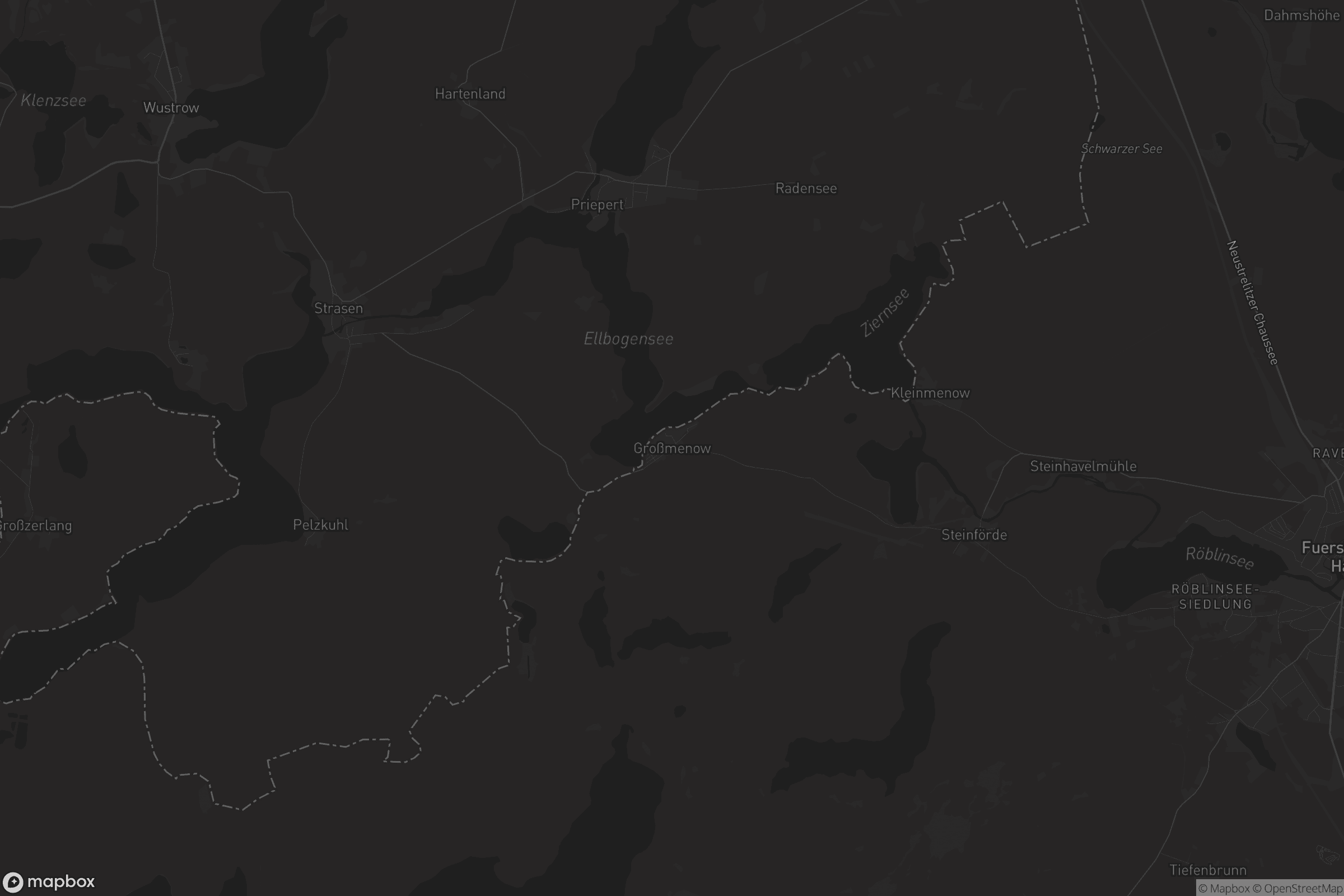 Karte von Großmenow