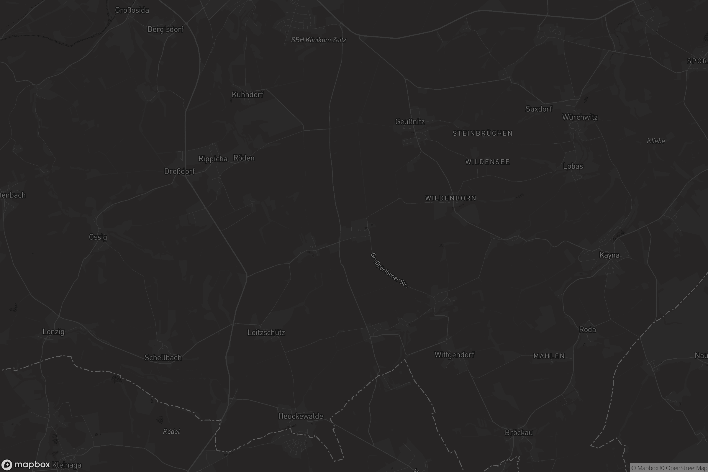 Karte von Großpörthen