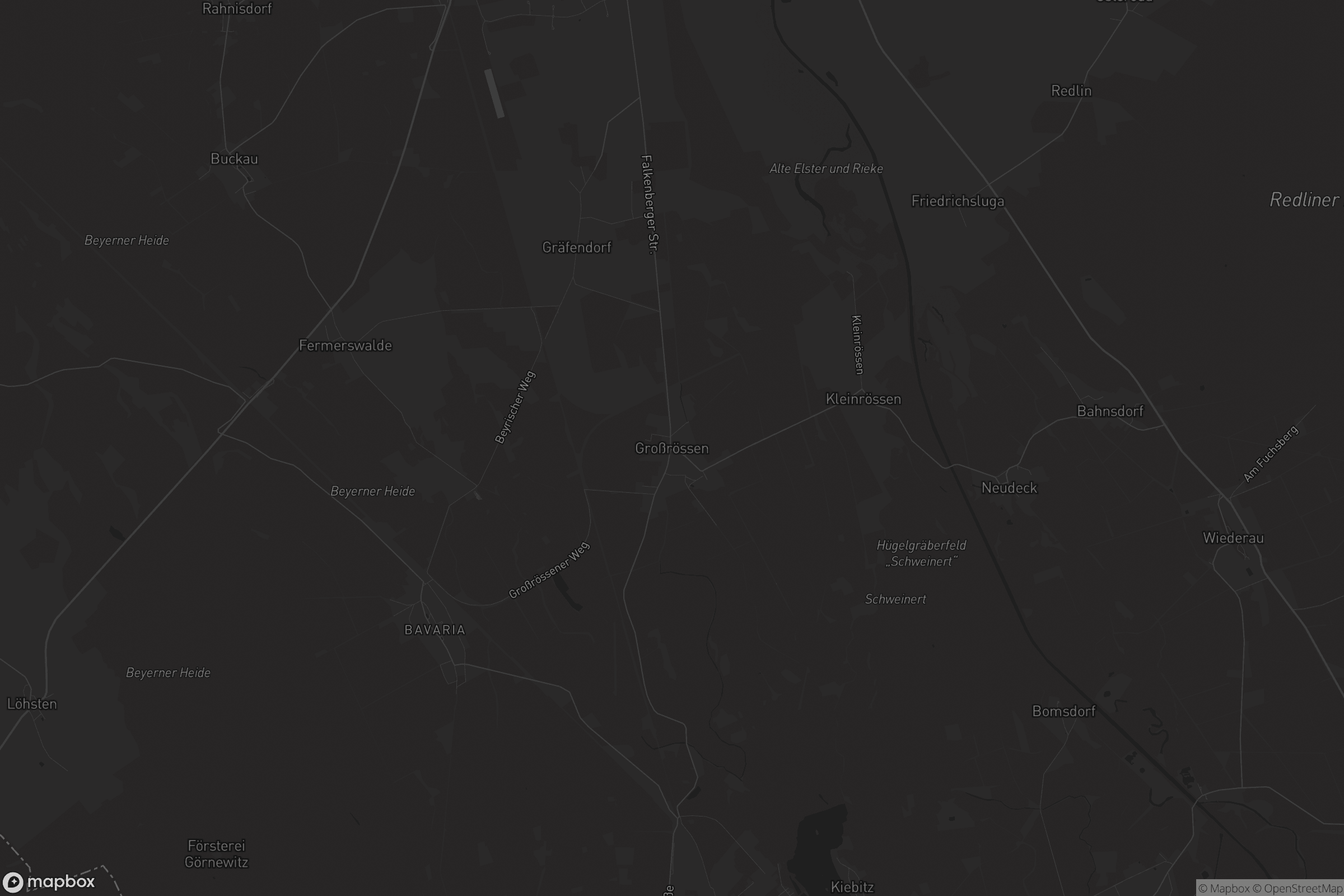 Karte von Großrössen