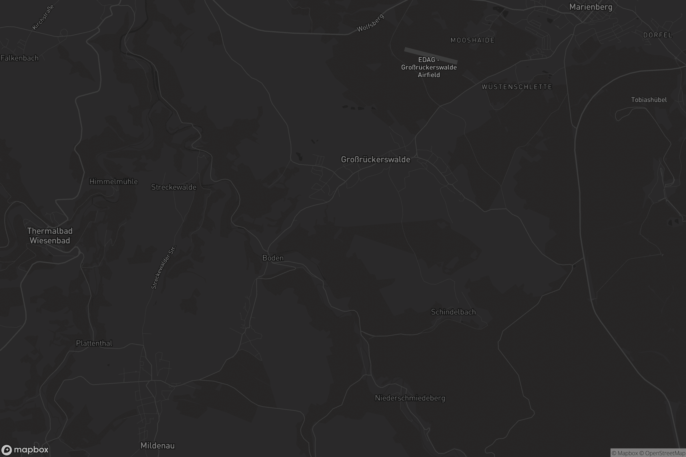 Karte von Großrückerswalde