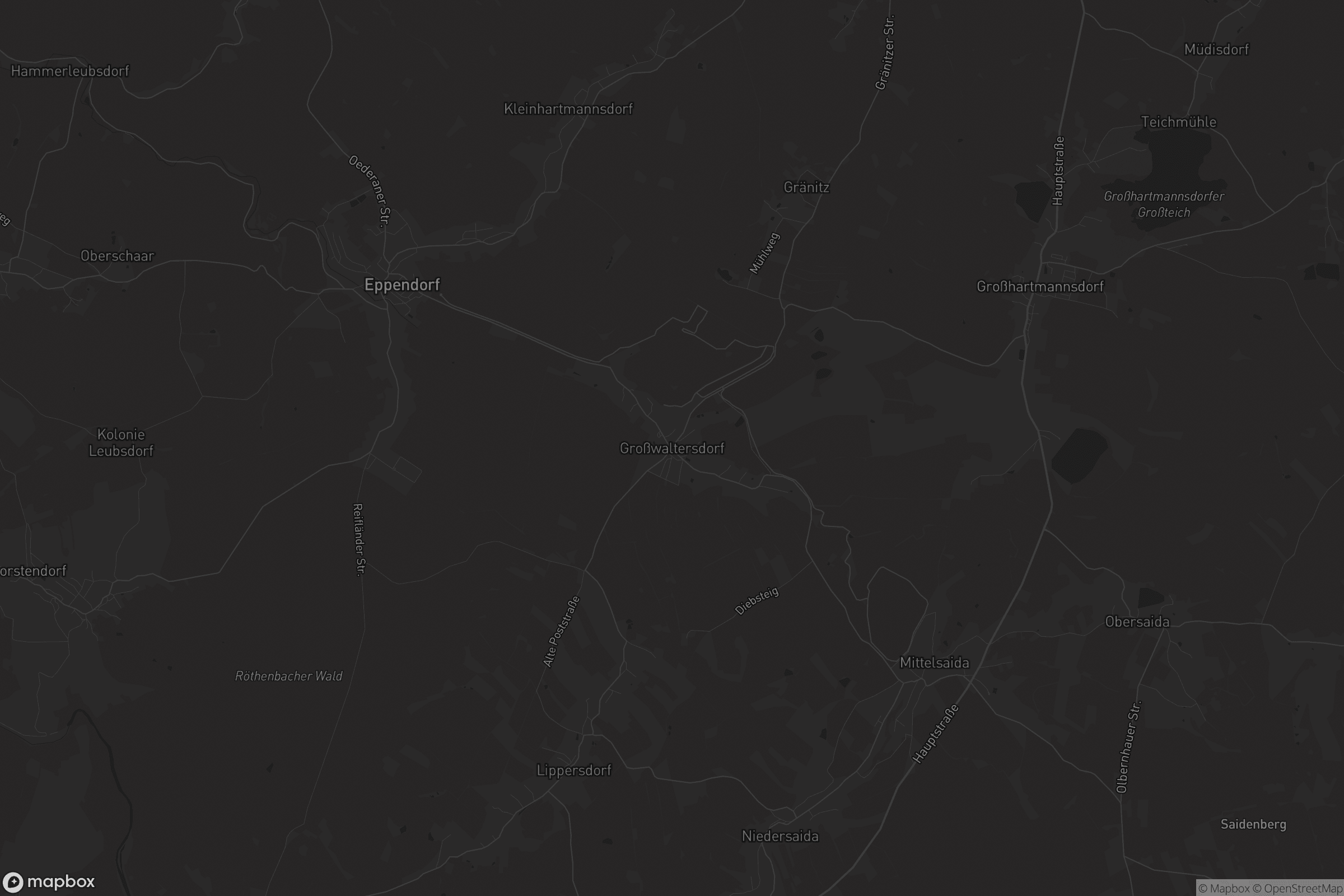 Karte von Großwaltersdorf