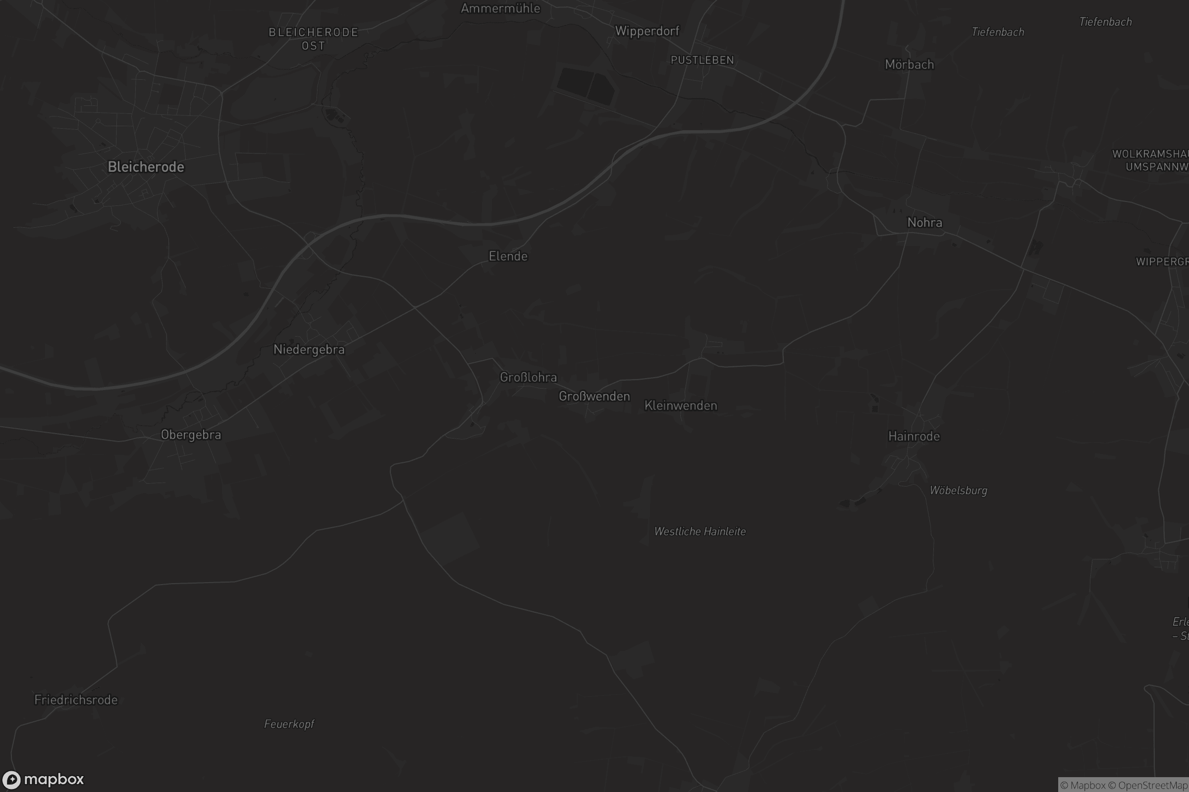 Karte von Großwenden