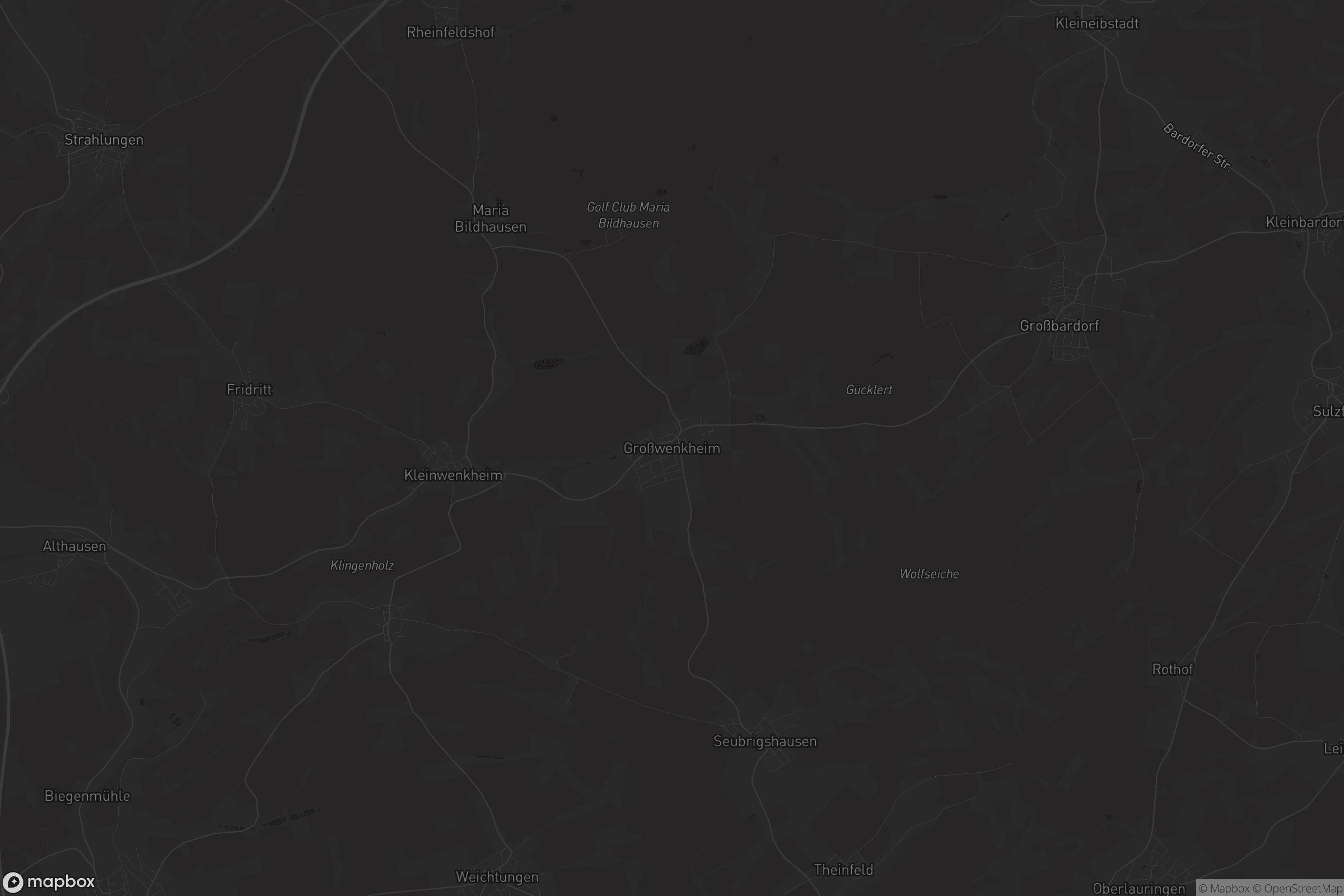 Karte von Großwenkheim