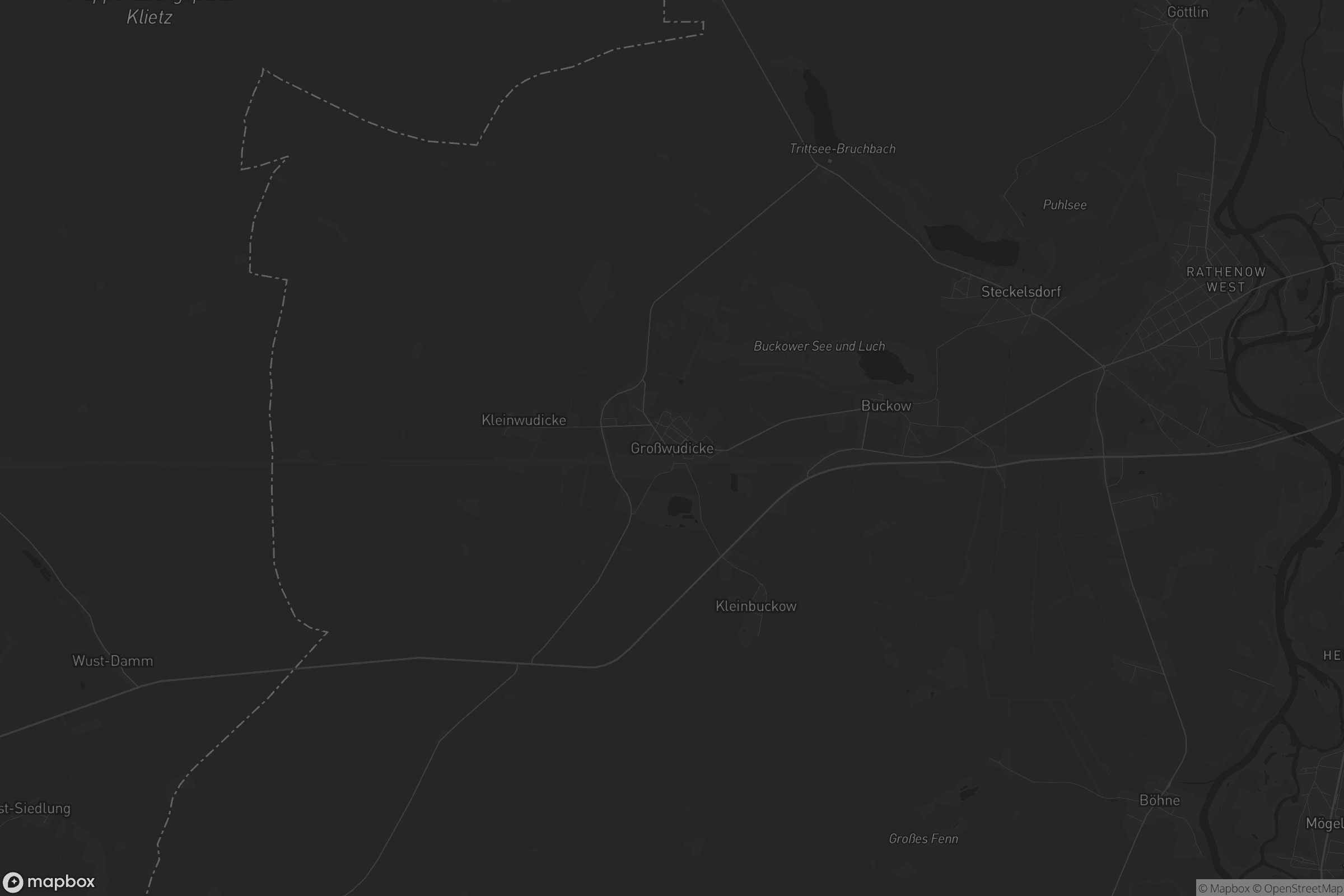 Karte von Großwudicke