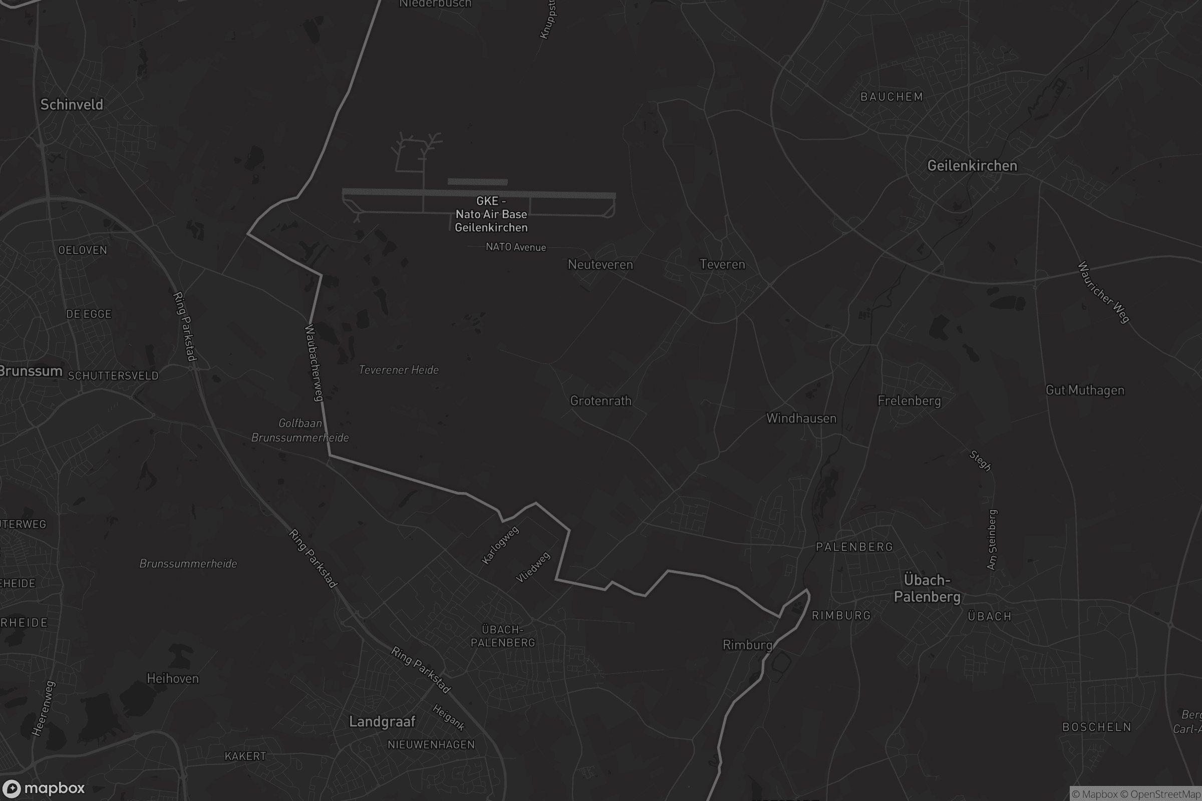 Karte von Grotenrath