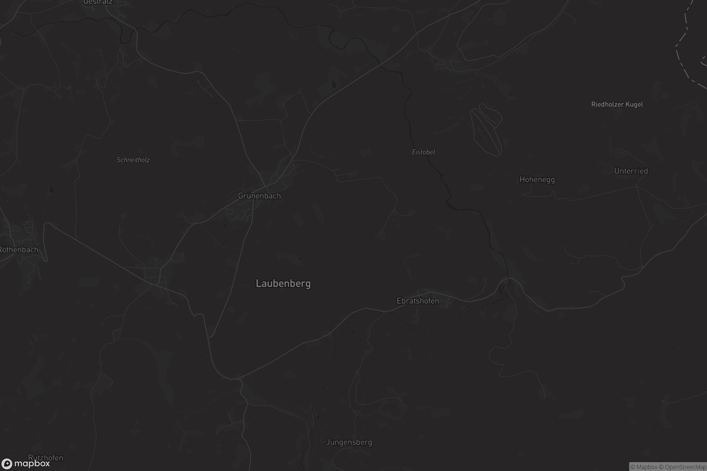 Karte von Grünenbach