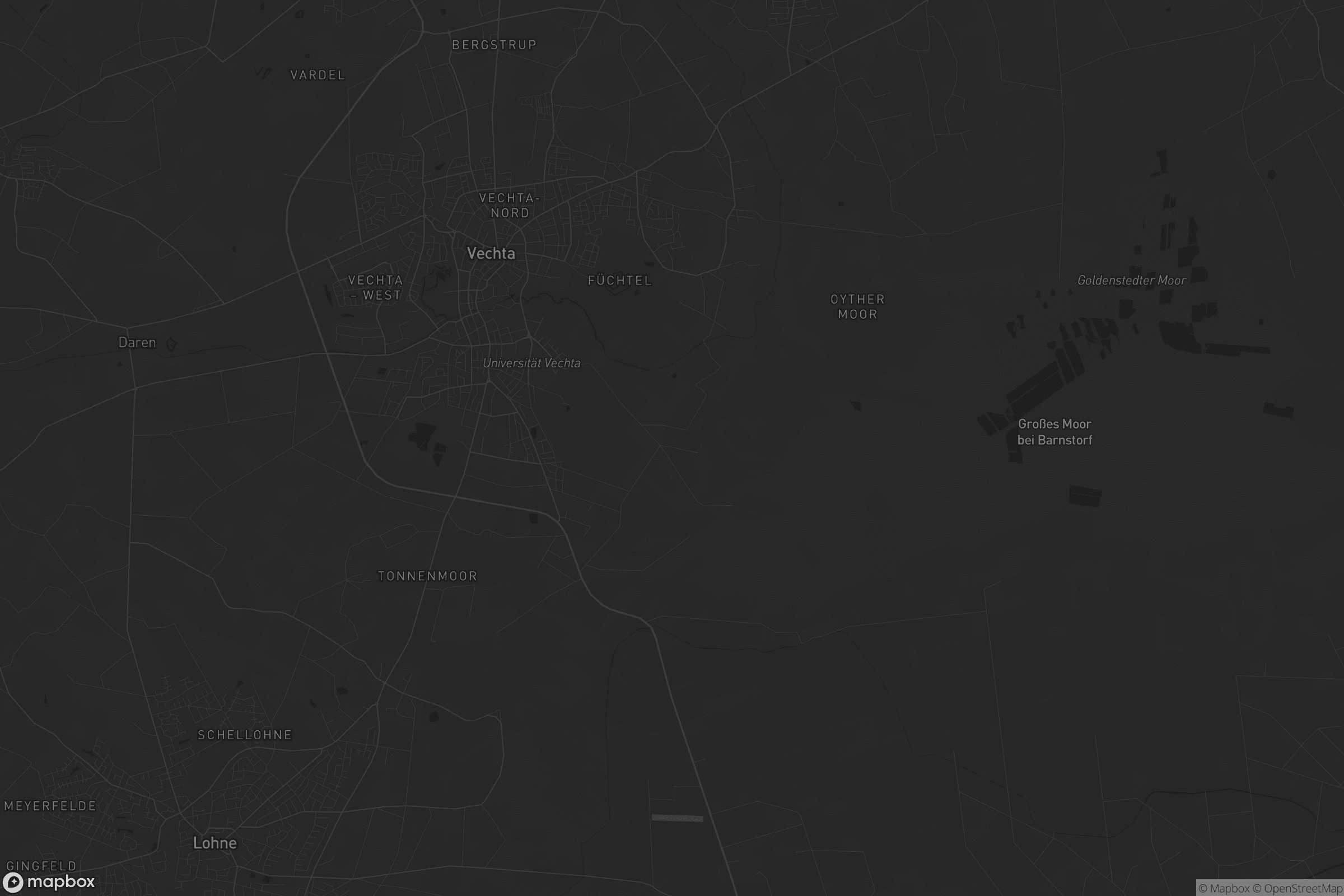 Karte von Grünenmoor