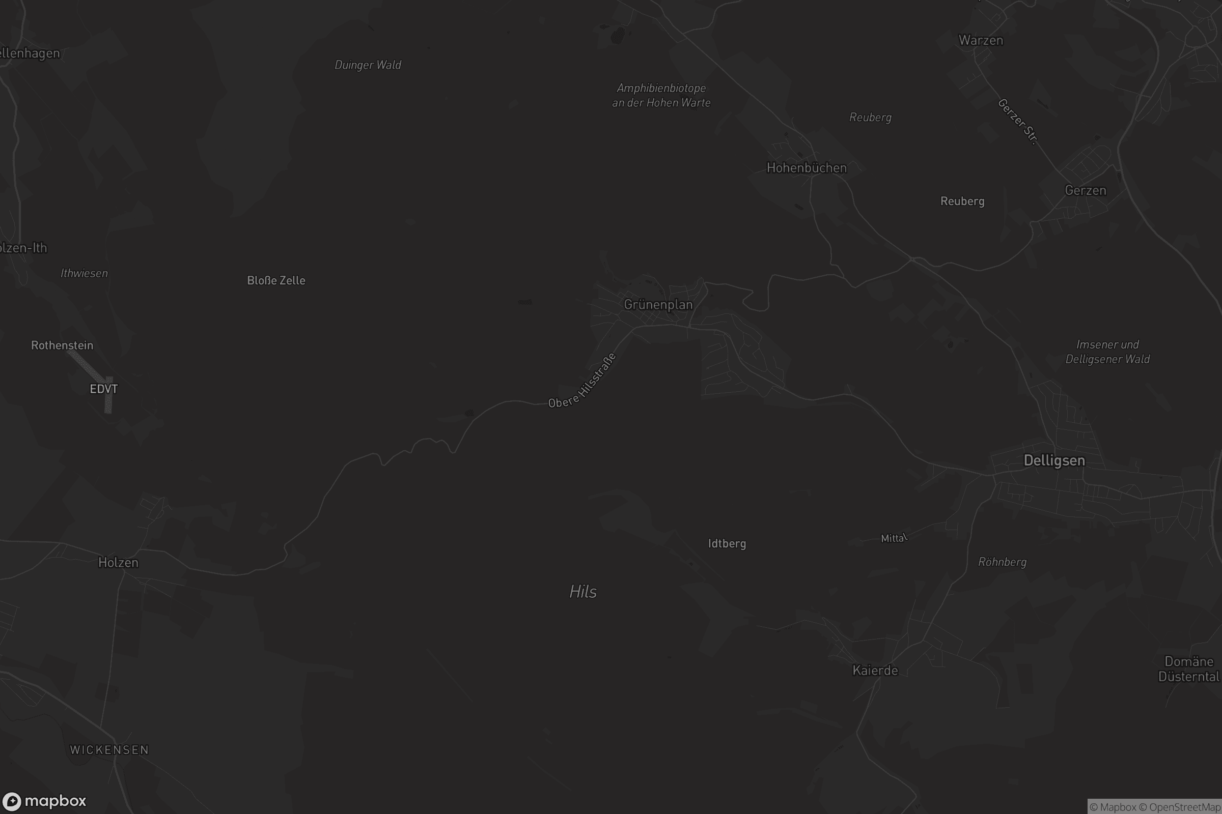 Karte von Grünenplan