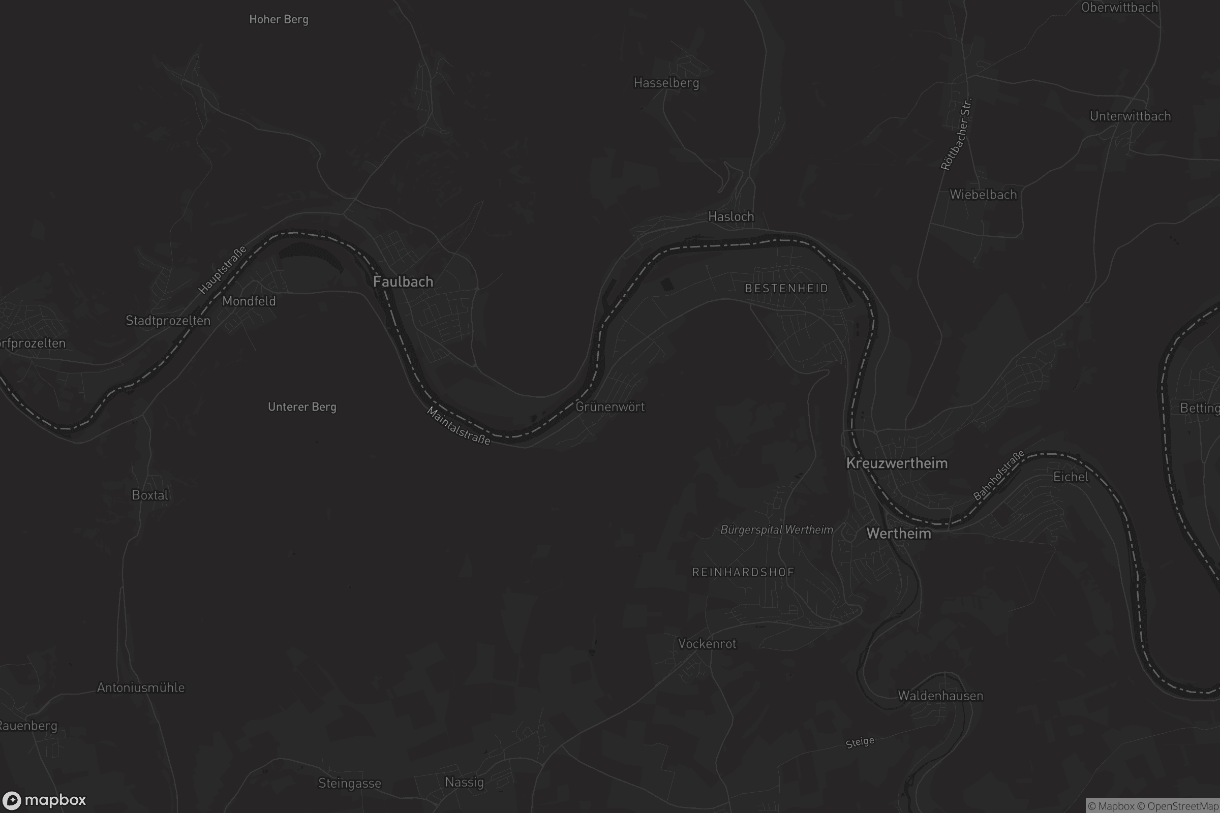 Karte von Grünenwört