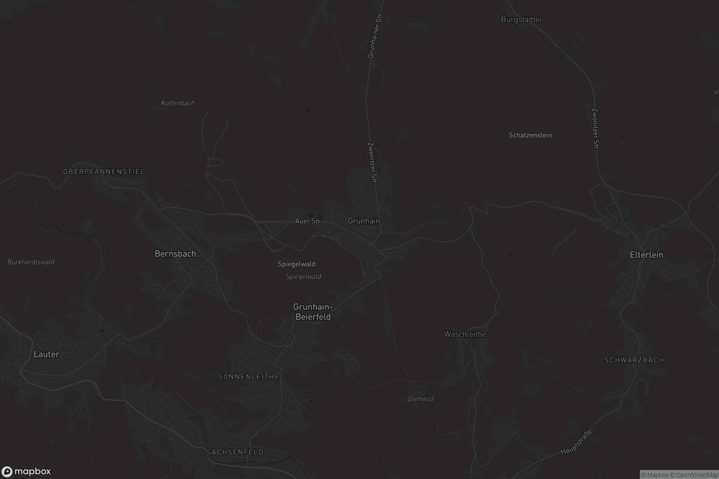 Karte von Grünhain-Beierfeld