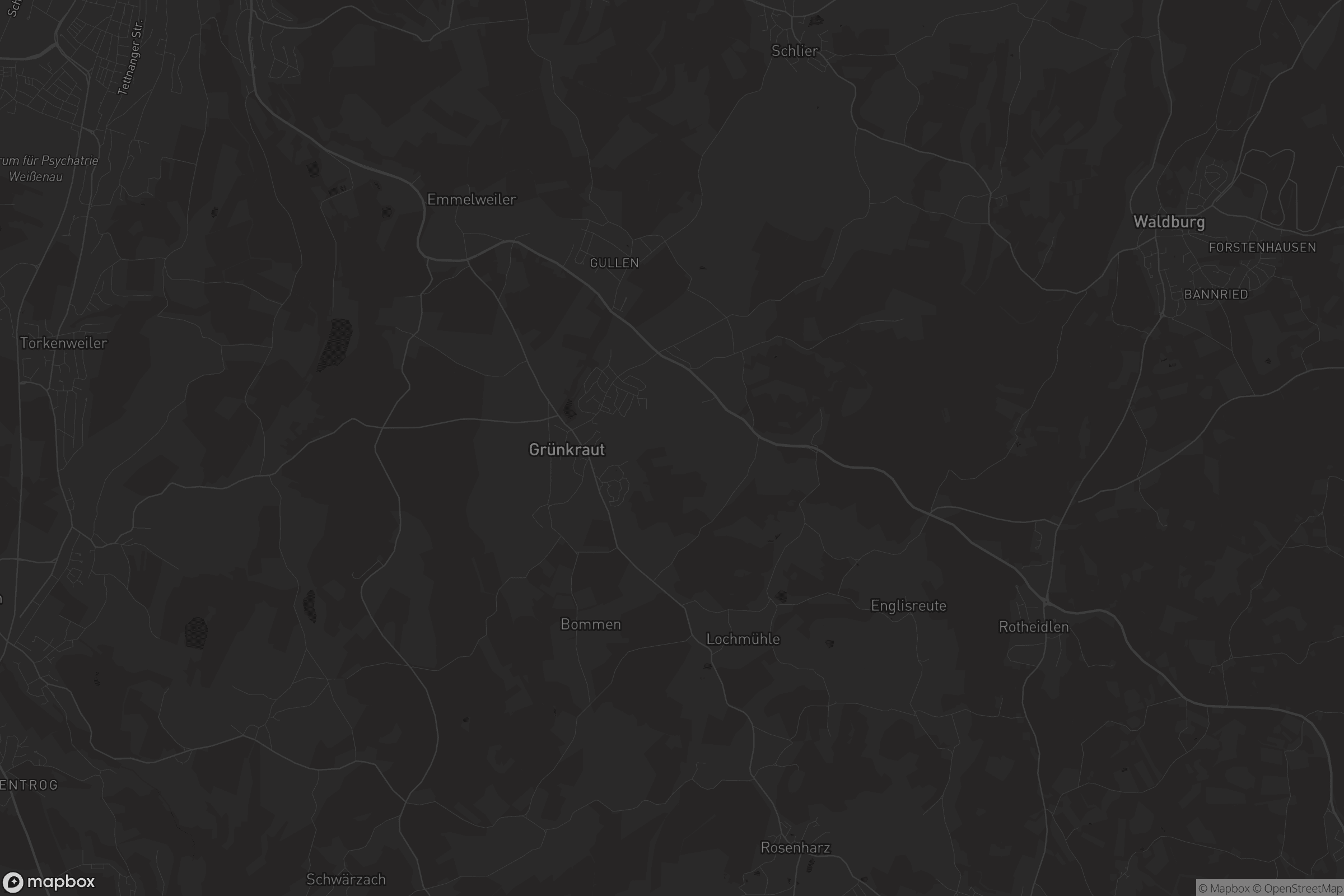 Karte von Grünkraut