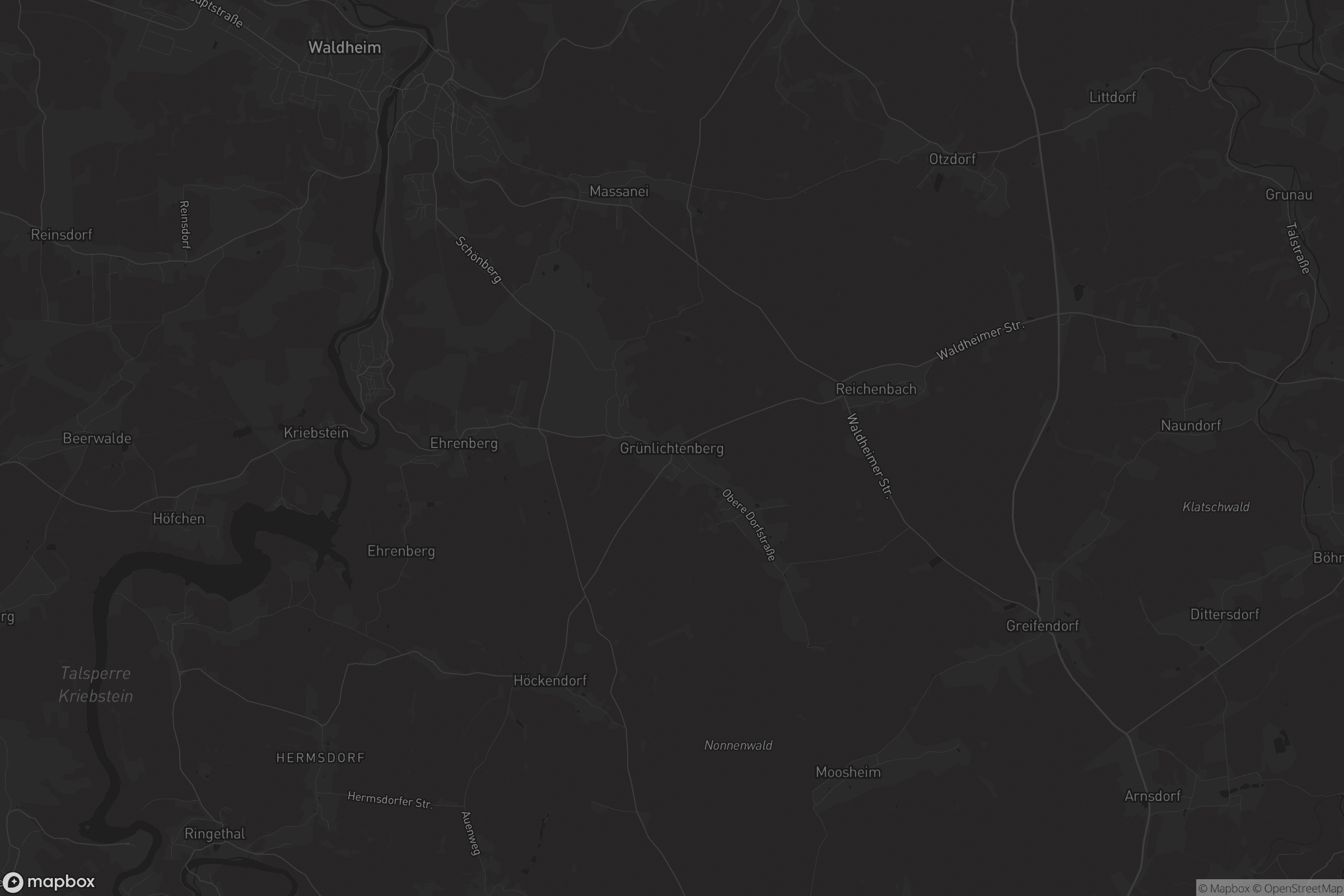 Karte von Grünlichtenberg