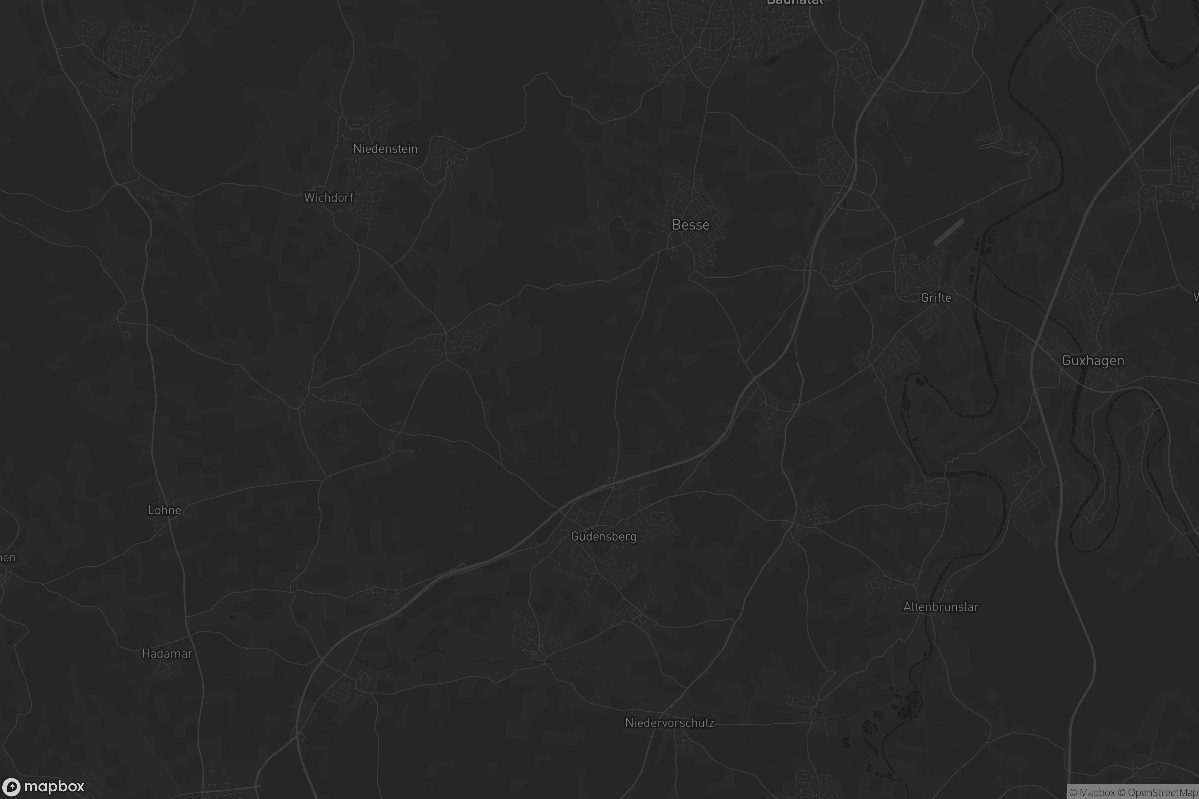 Karte von Gudensberg