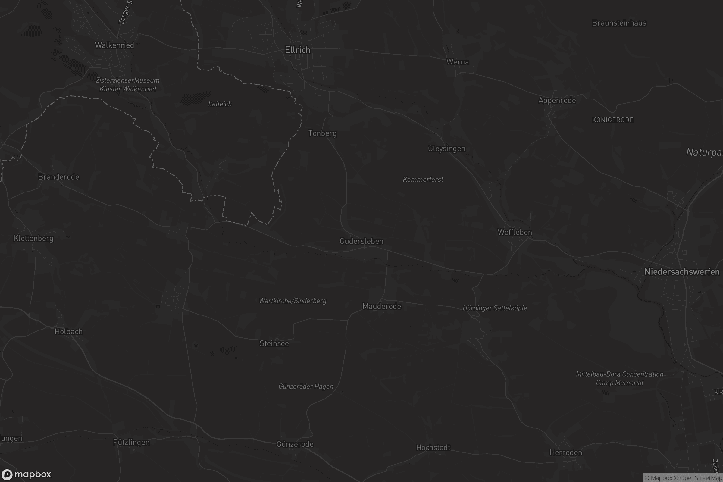 Karte von Gudersleben