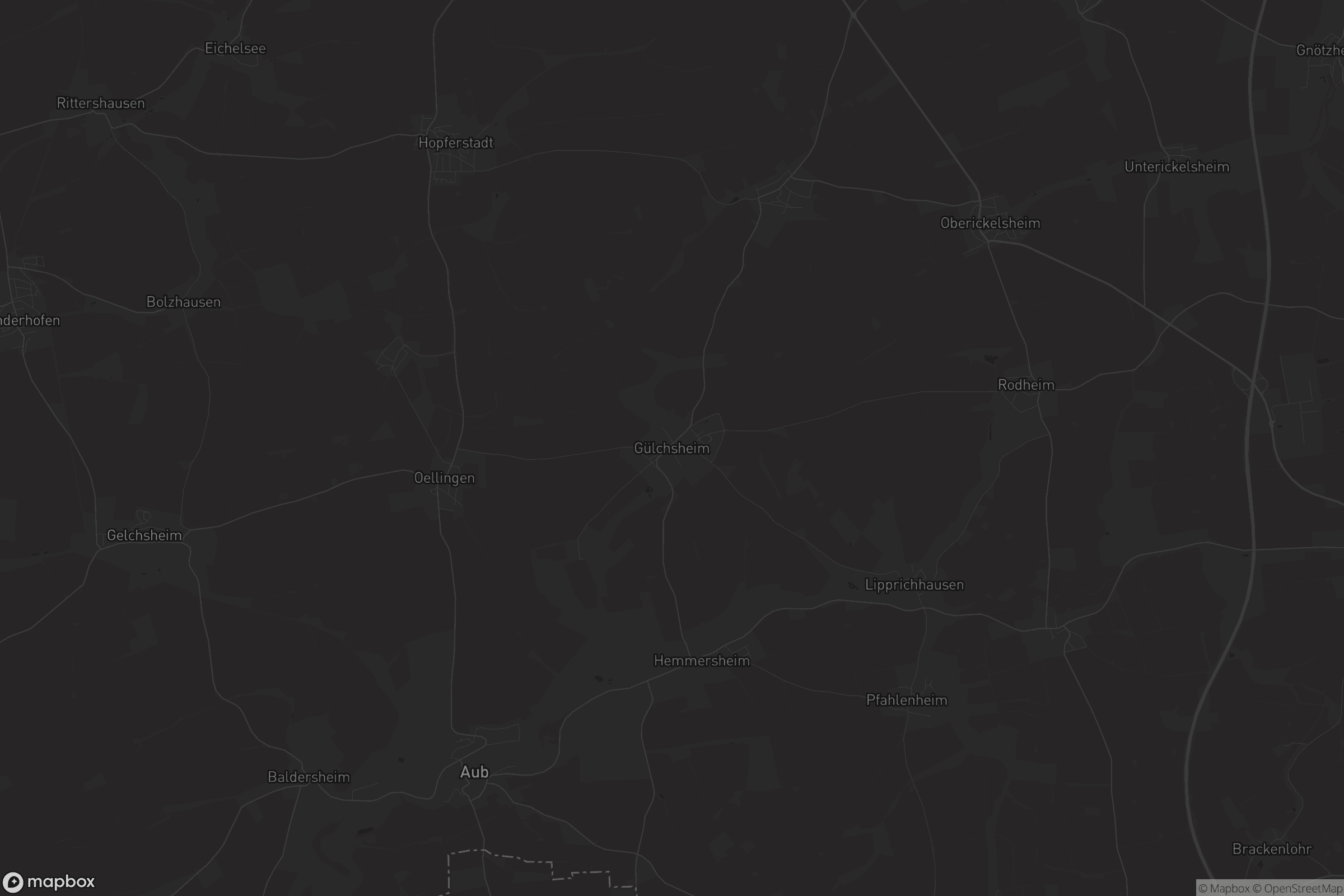 Karte von Gülchsheim