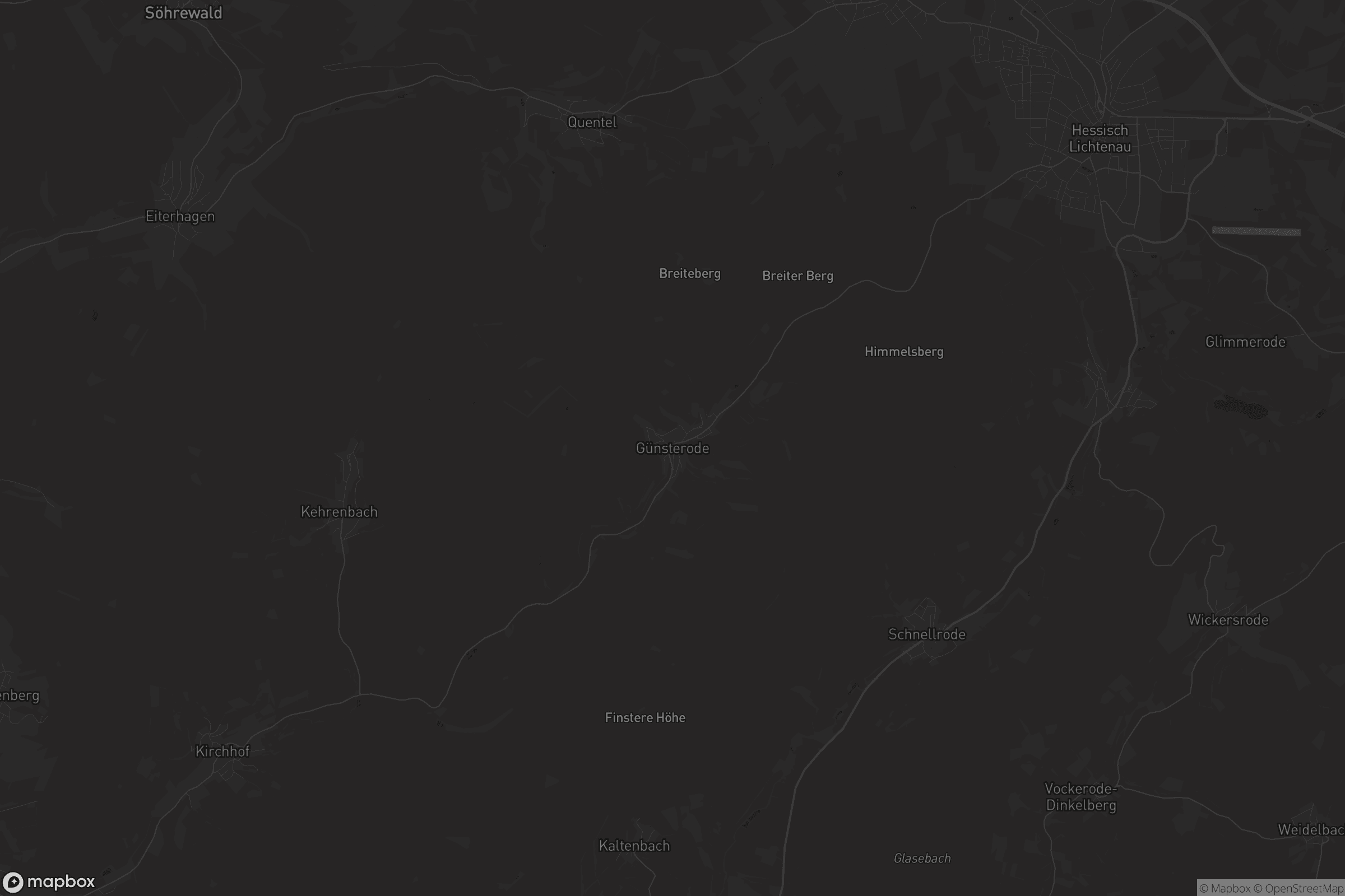 Karte von Günsterode