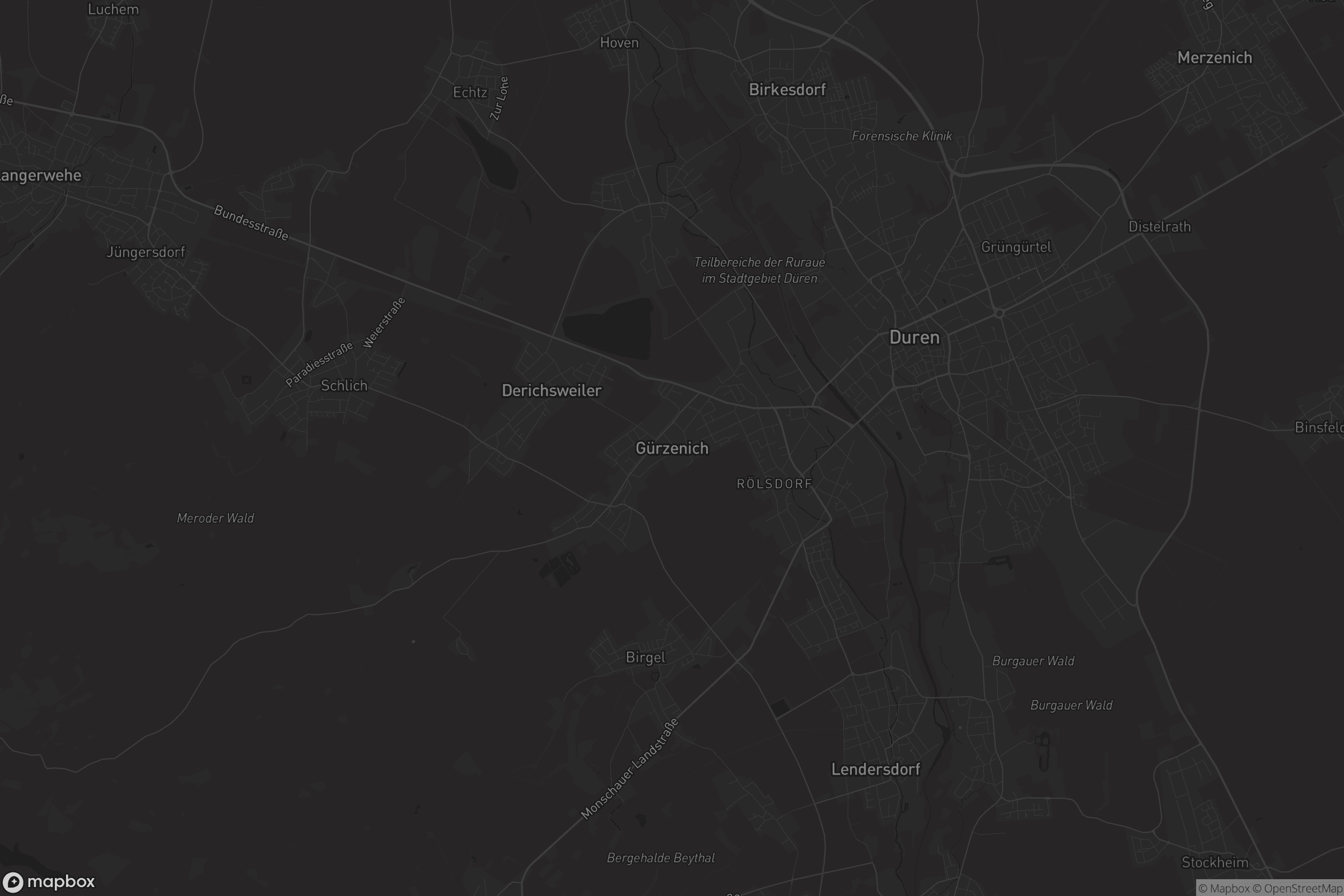 Karte von Gürzenich