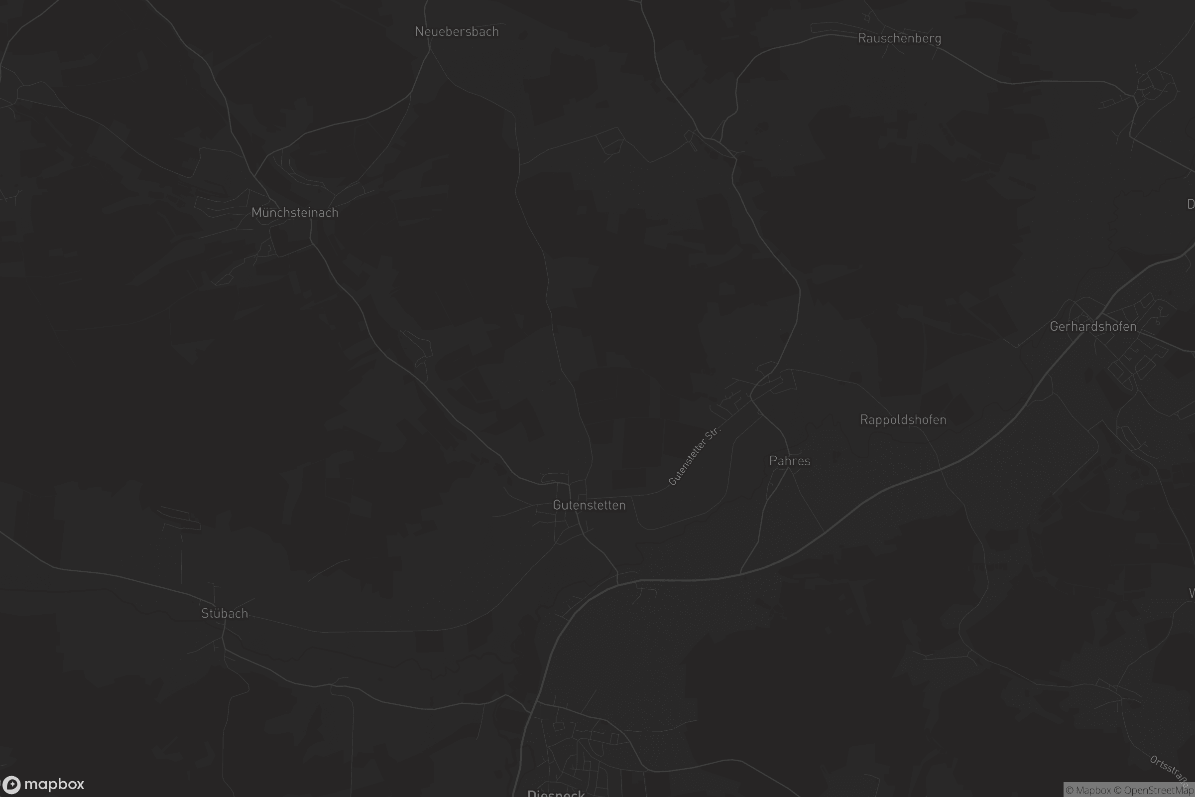 Karte von Gutenstetten