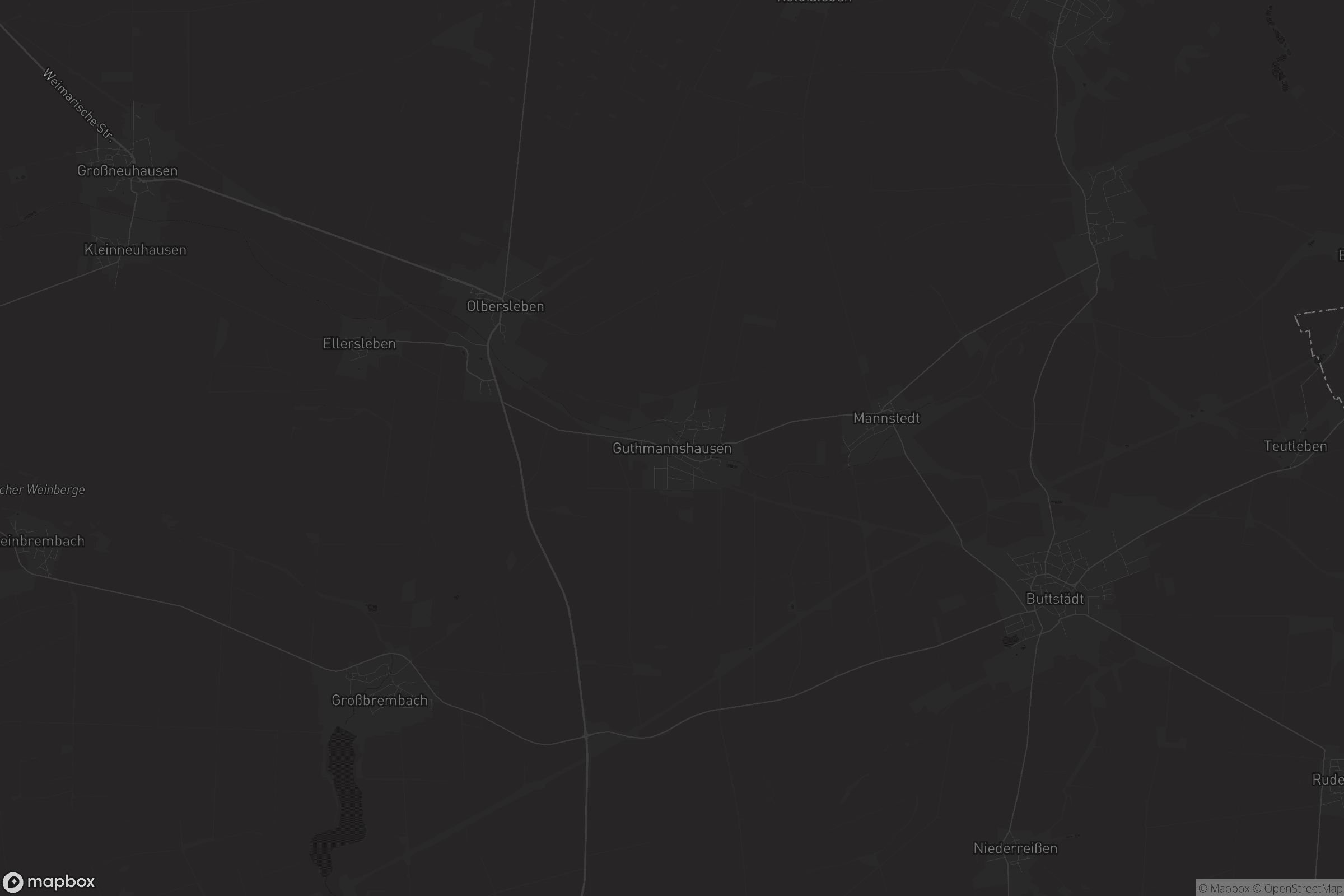 Karte von Guthmannshausen