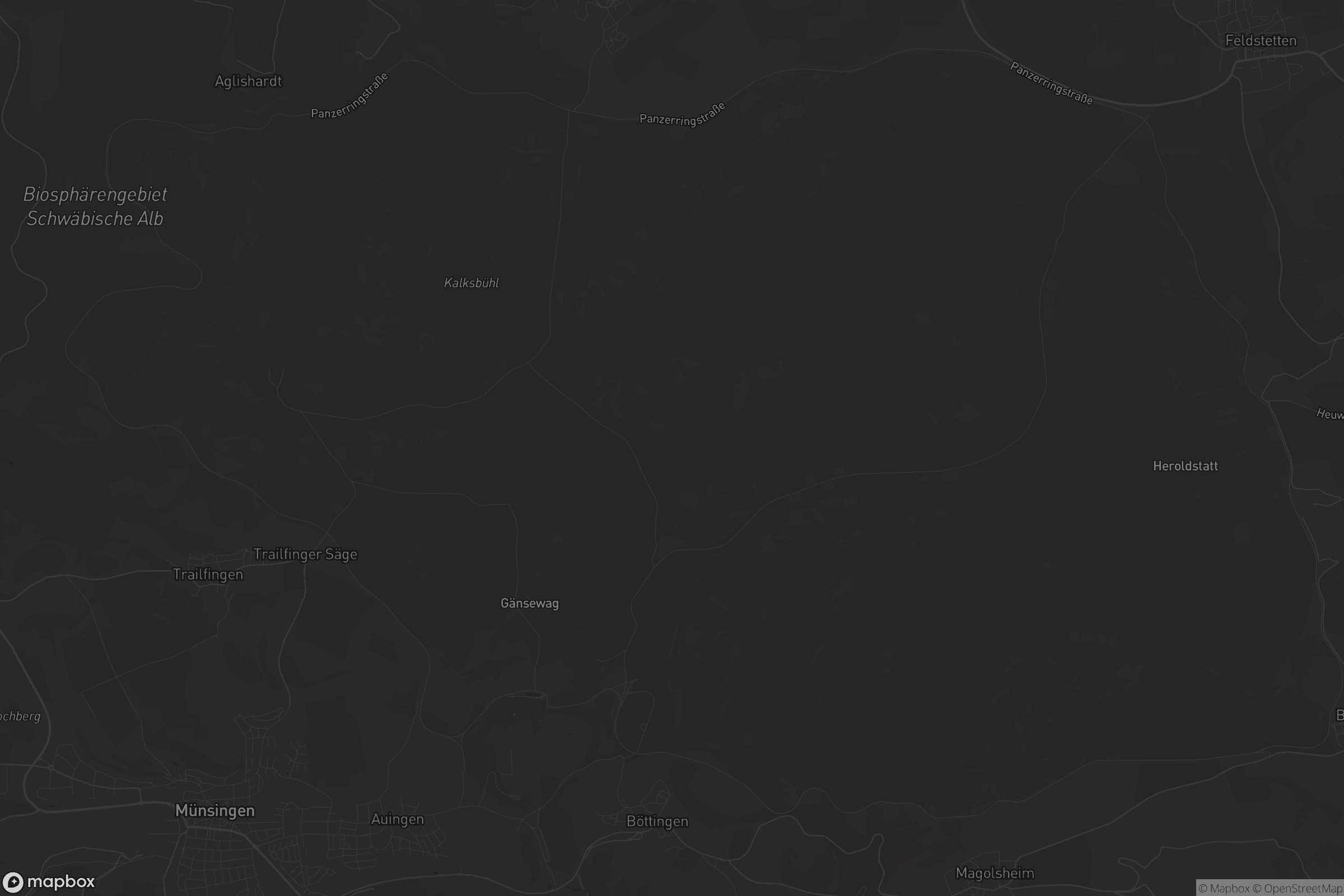 Karte von Gutsbezirk Münsingen