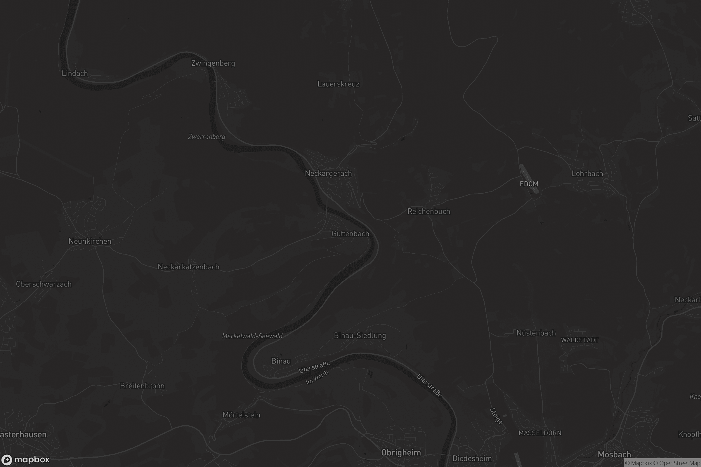 Karte von Guttenbach