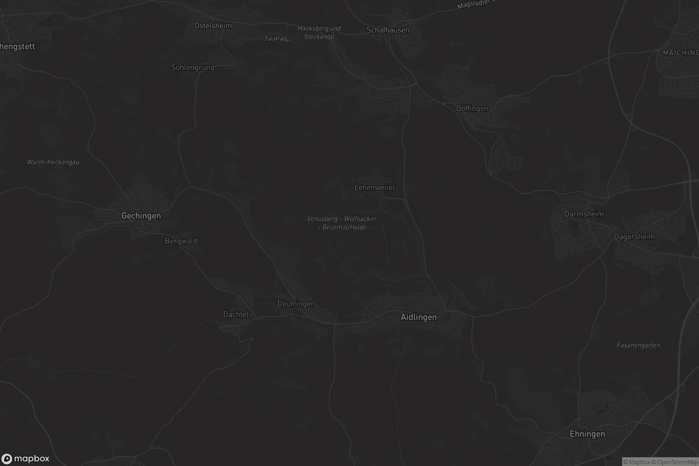 Karte von GVV Aidlingen/Grafenau