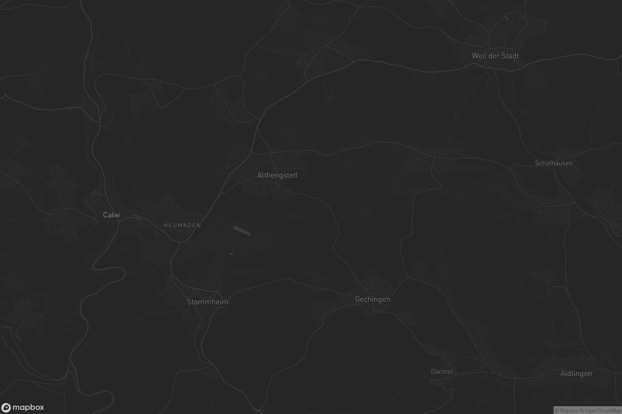 Karte von GVV Althengstett