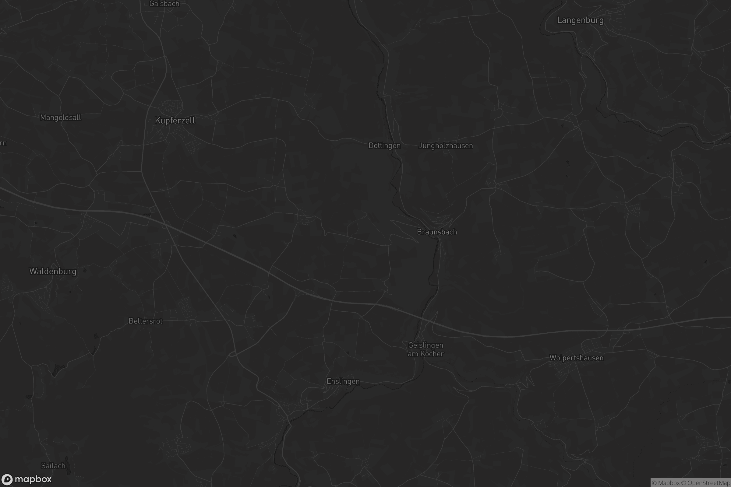 Karte von GVV Braunsbach-Untermünkheim