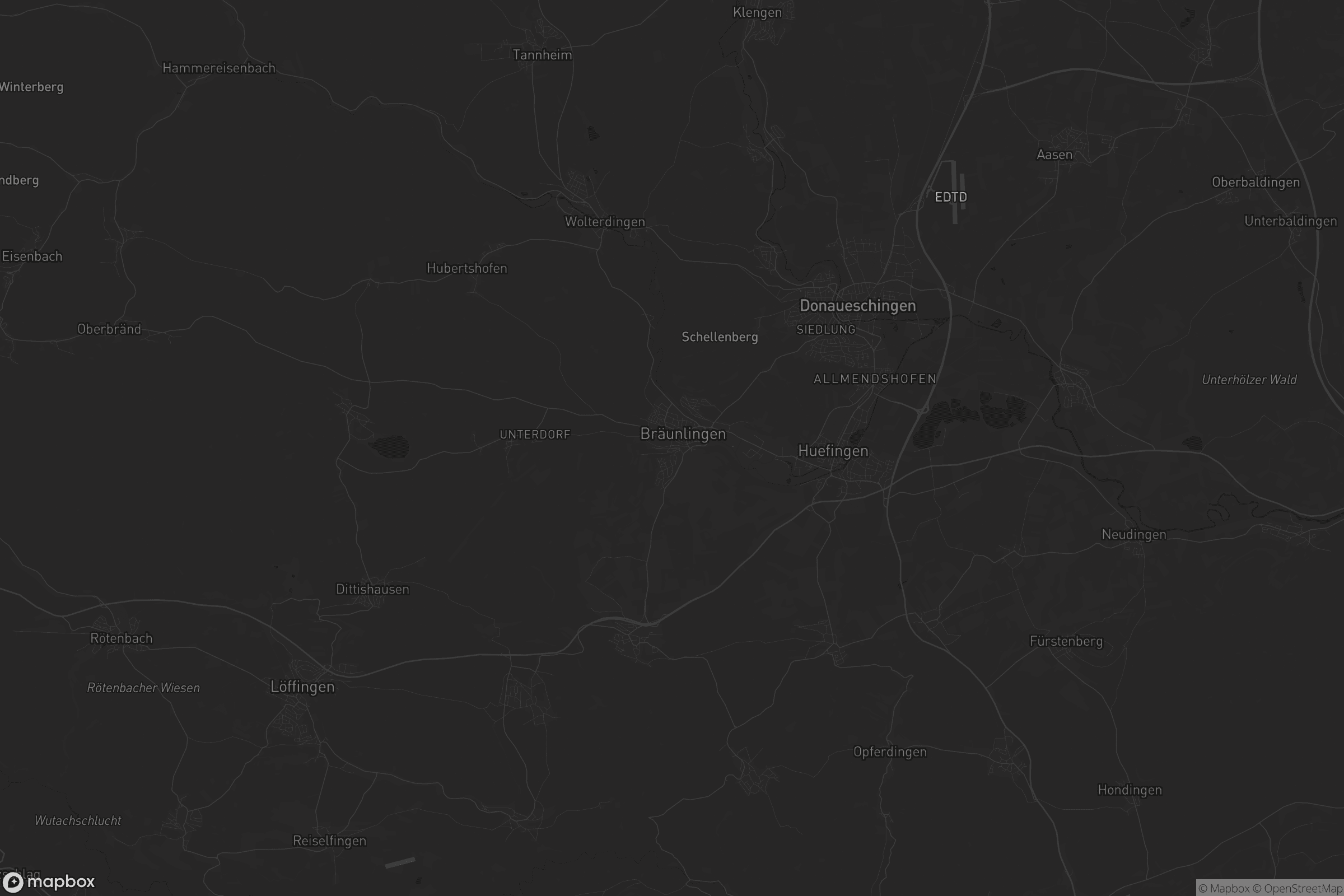 Karte von GVV Donaueschingen