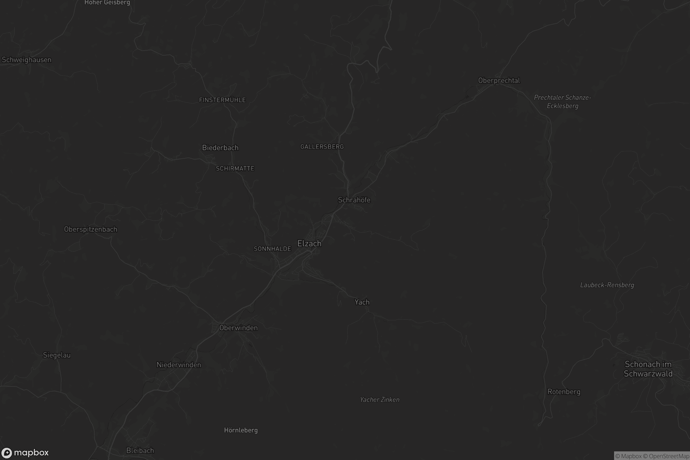 Karte von GVV Elzach