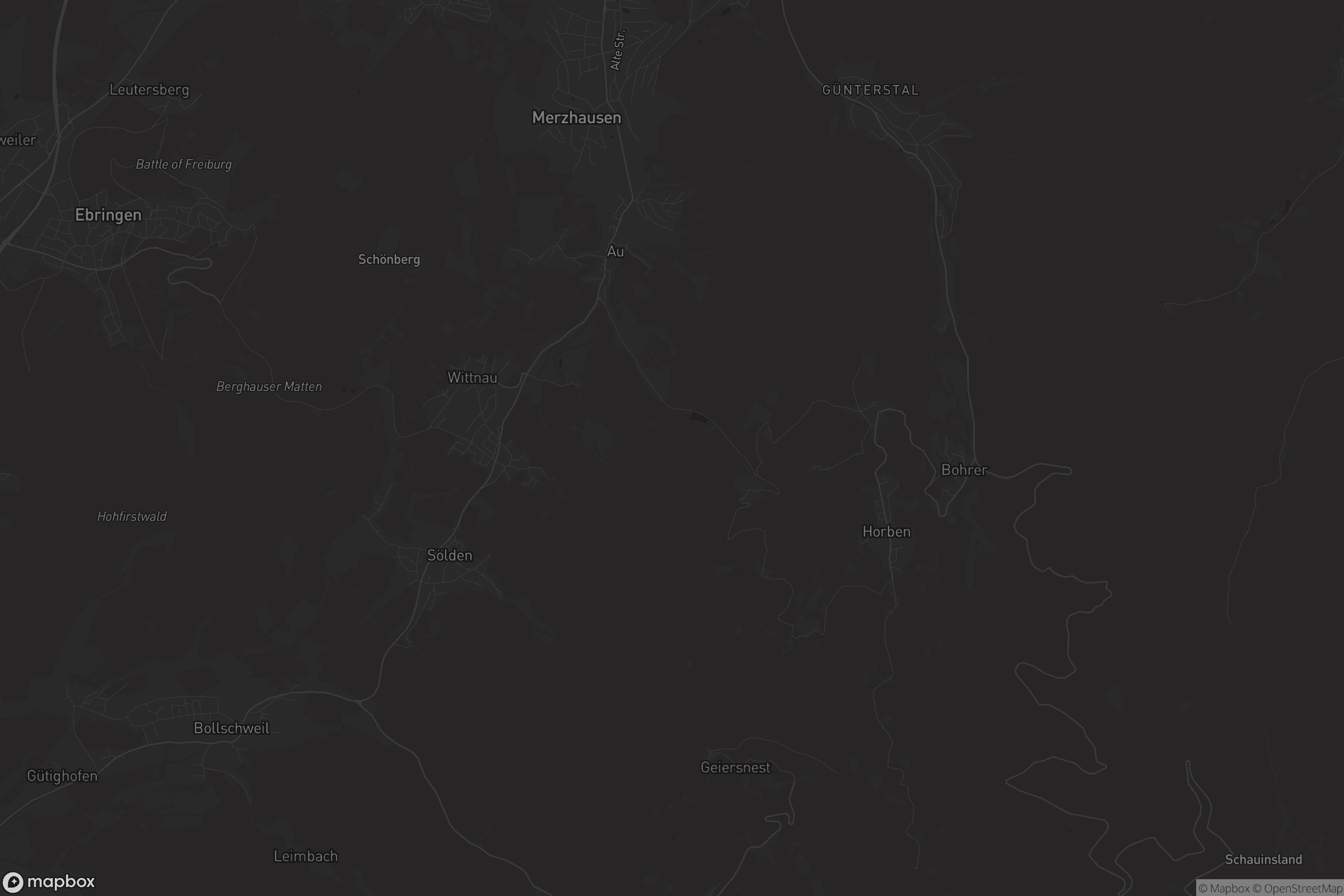 Karte von GVV Hexental