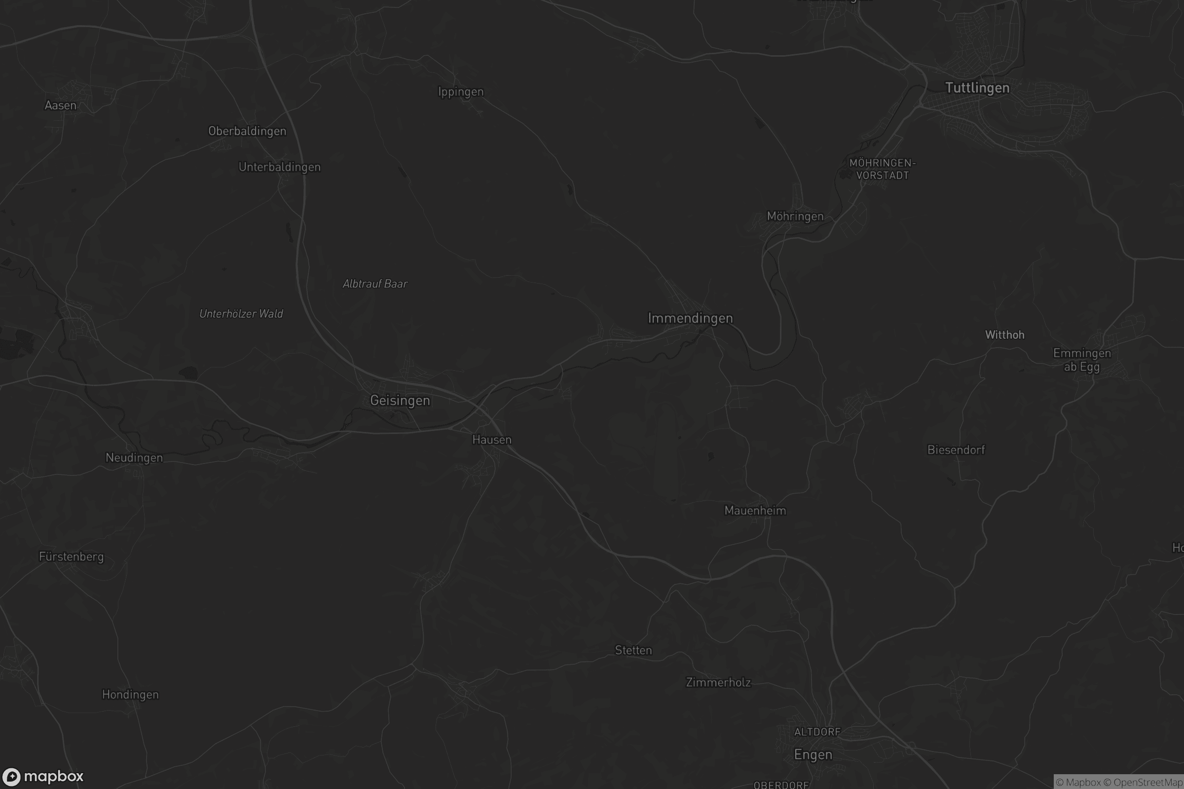 Karte von GVV Immendingen-Geisingen
