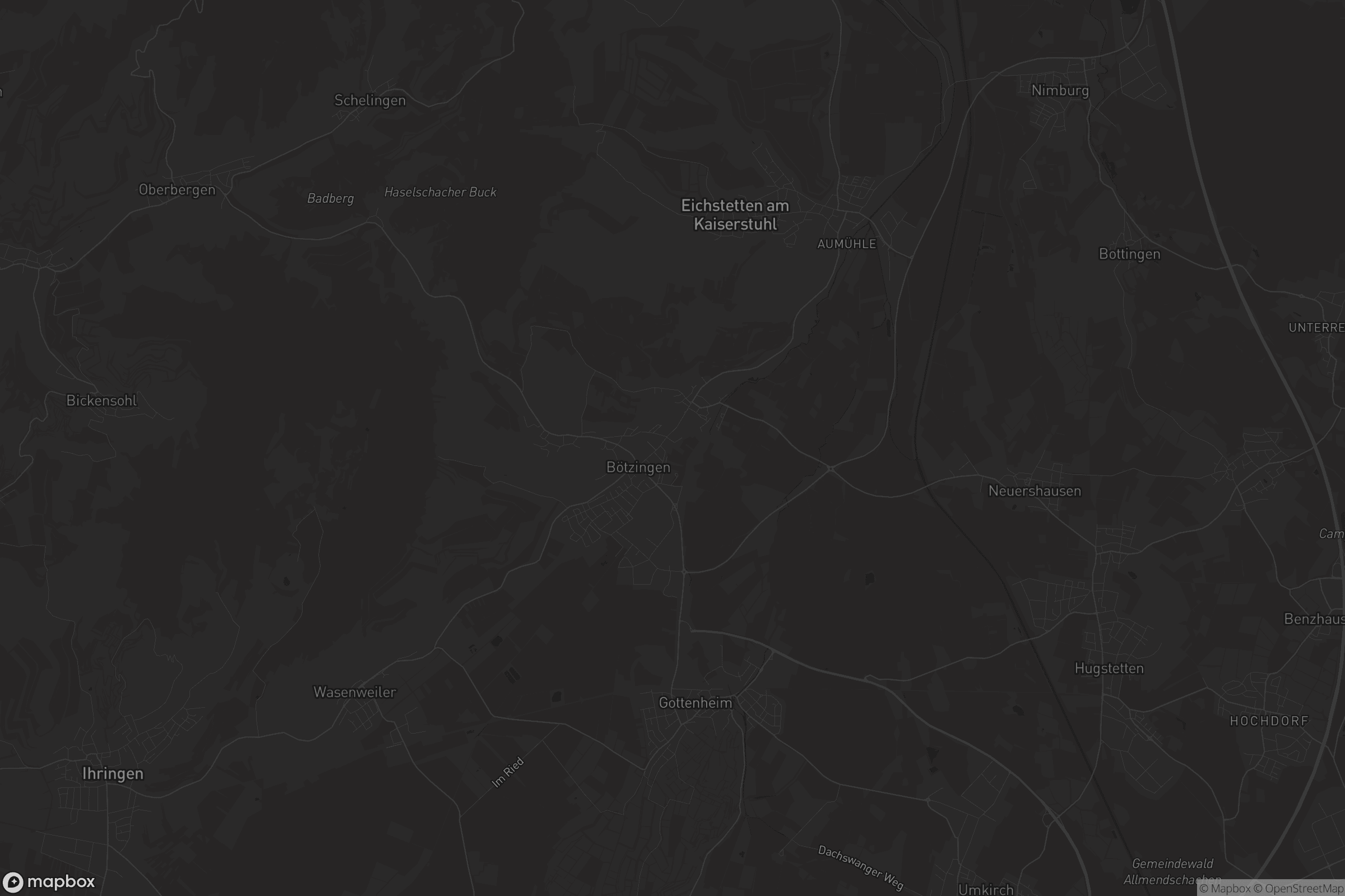 Karte von GVV Kaiserstuhl-Tuniberg