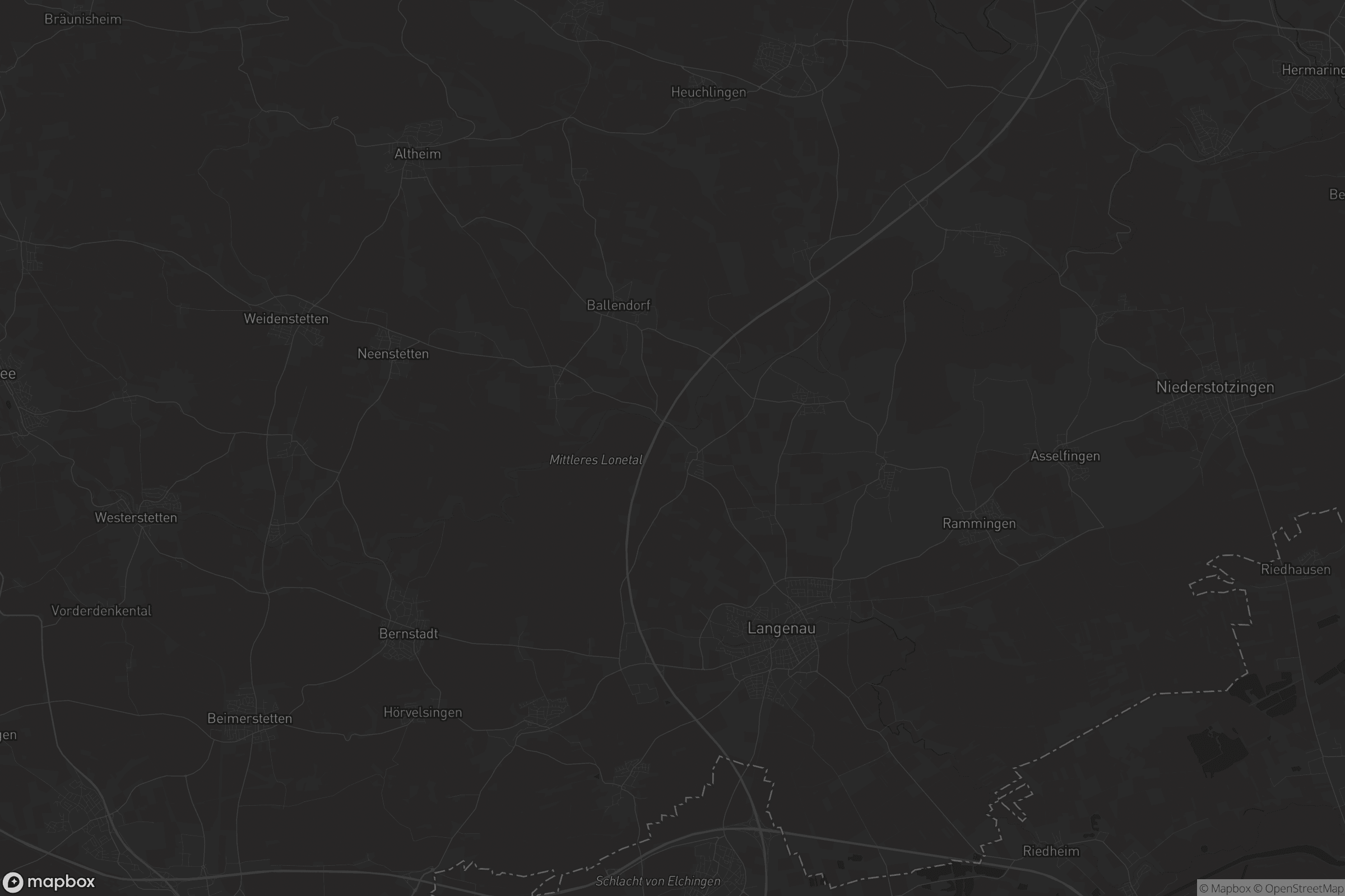 Karte von GVV Langenau